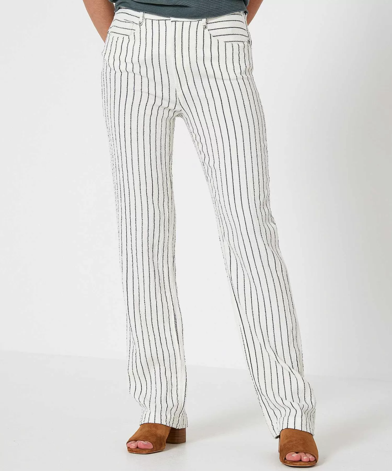 Moscow Pantalones Anchos Moscu Raya Abiba Shop