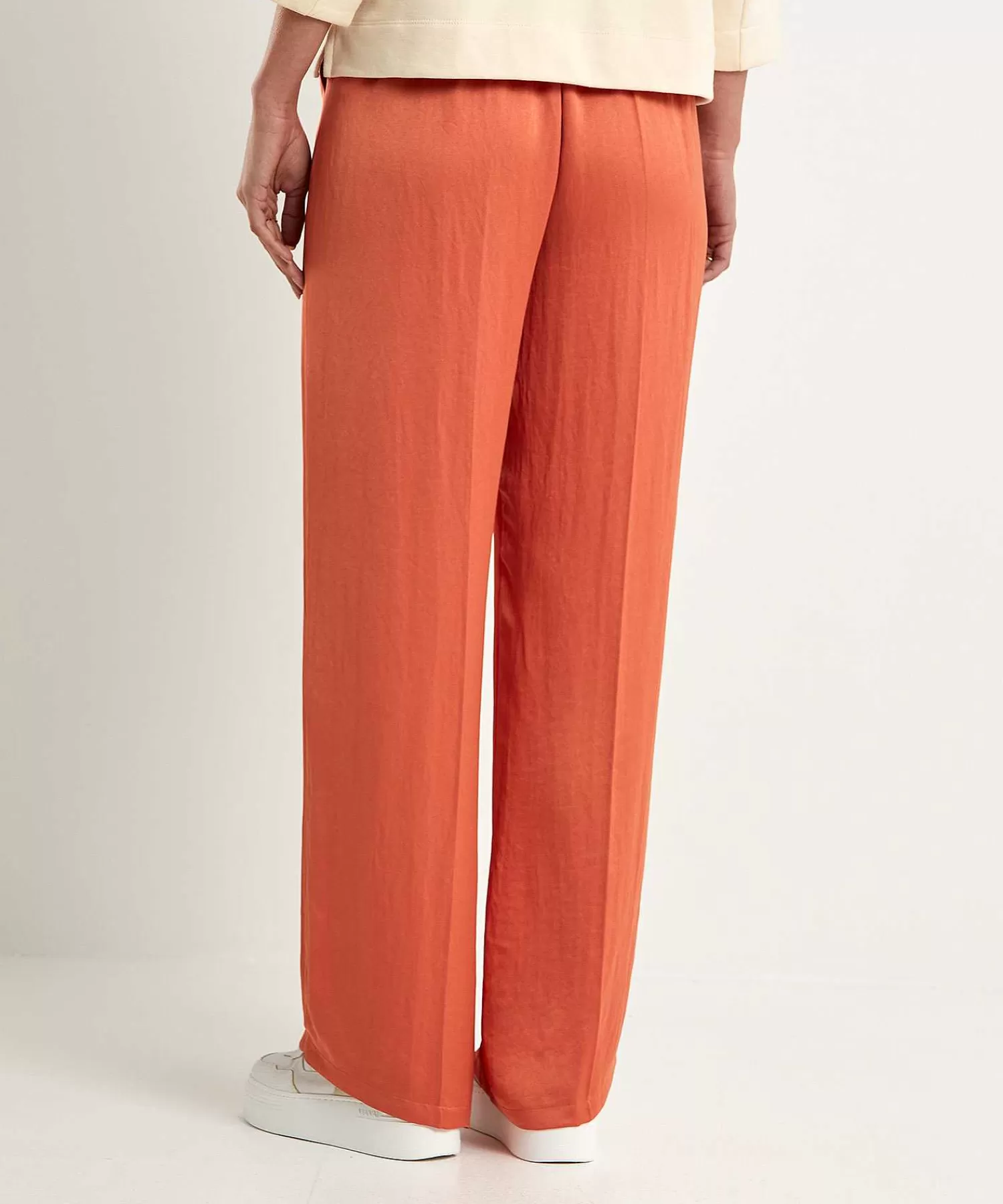 Summum Pantalones Anchos Sedosos Cheap