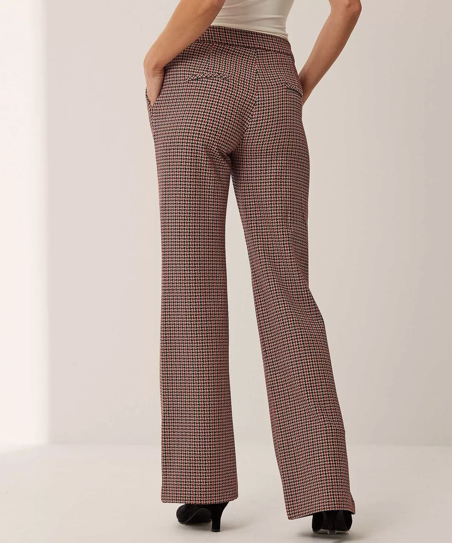 TONI Pantalones Anchos Jenny Check Fashion