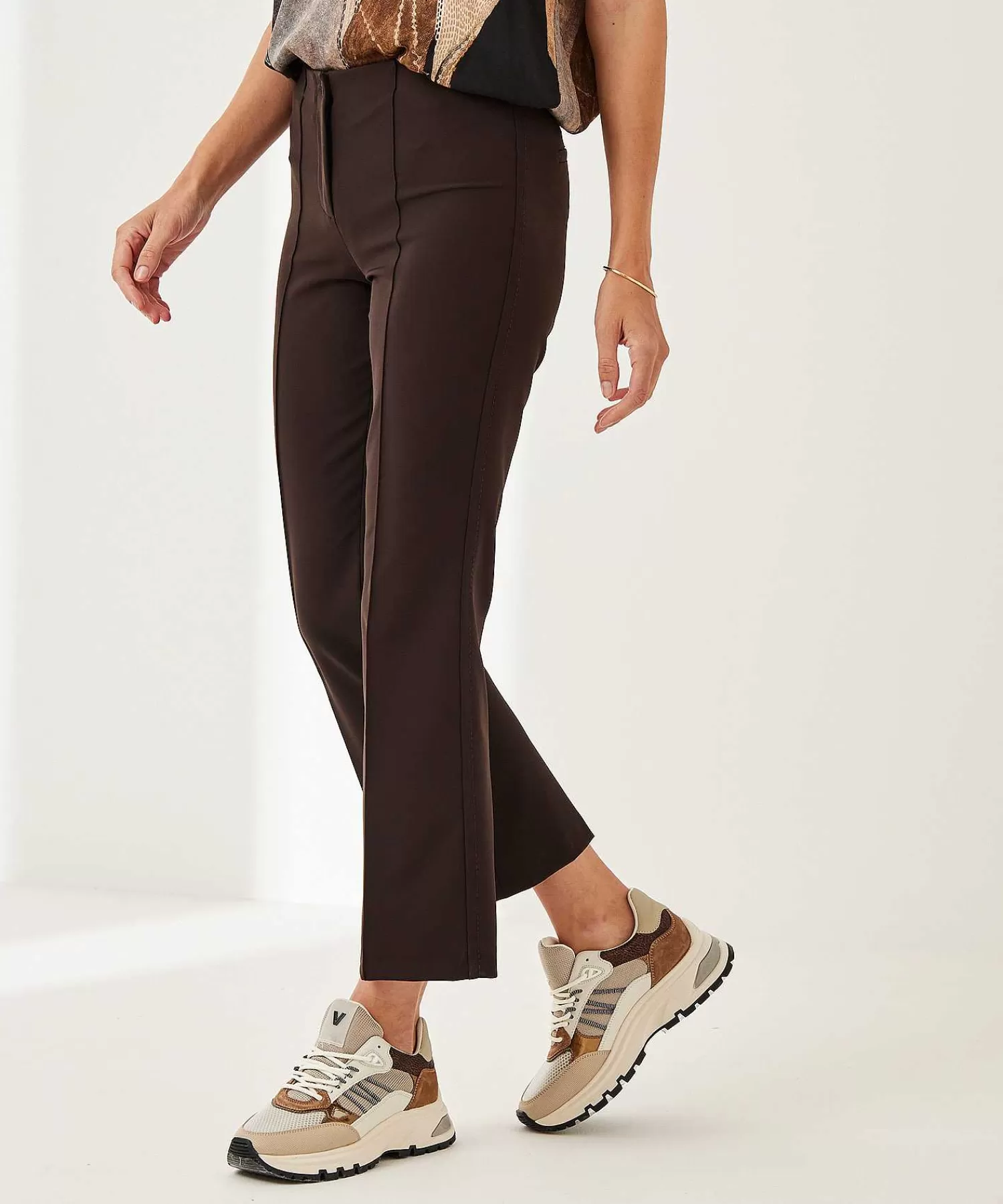 Cambio Pantalones Kick Flare Ros Discount