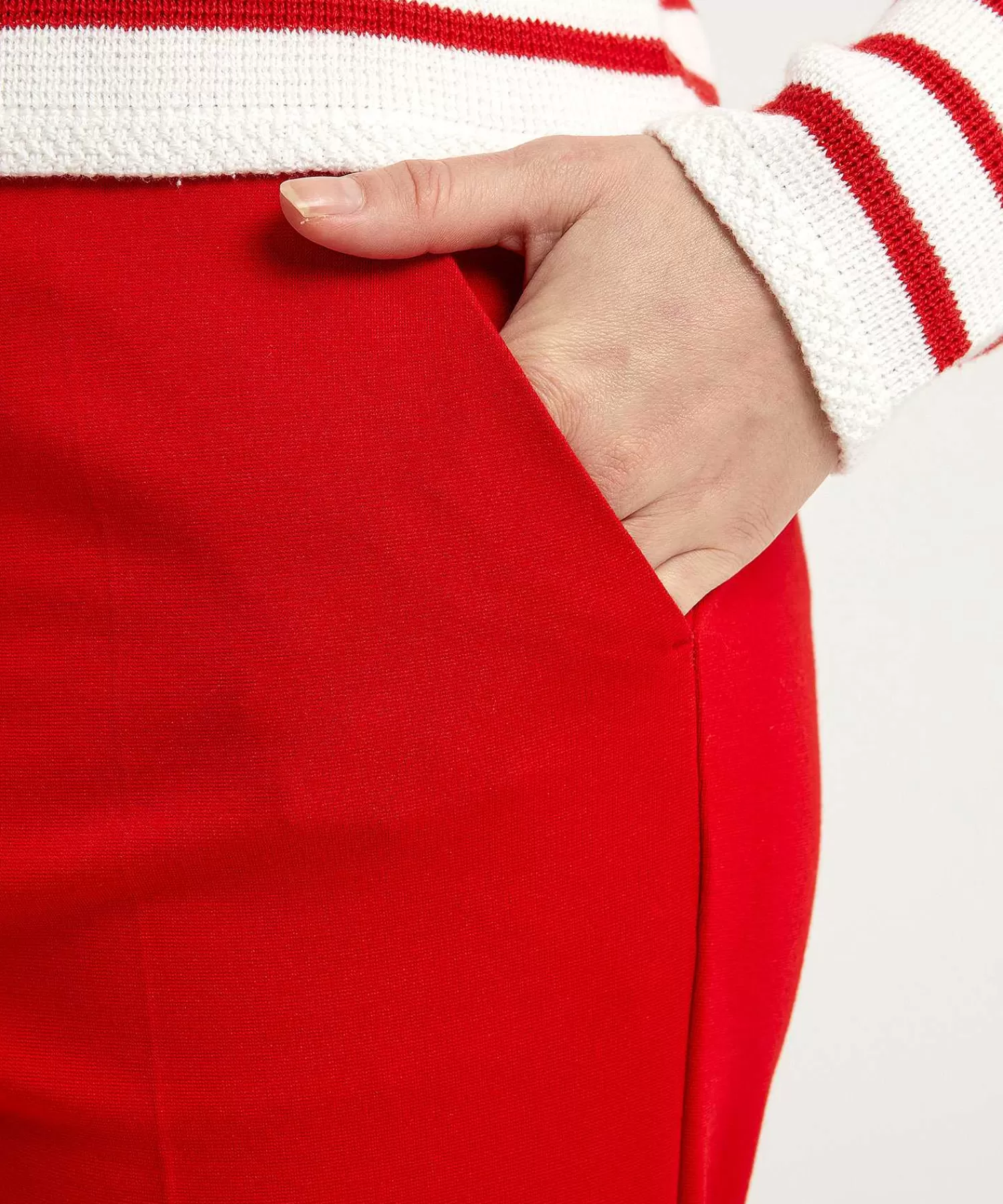 OUI Pantalones De Punto Flash Sale