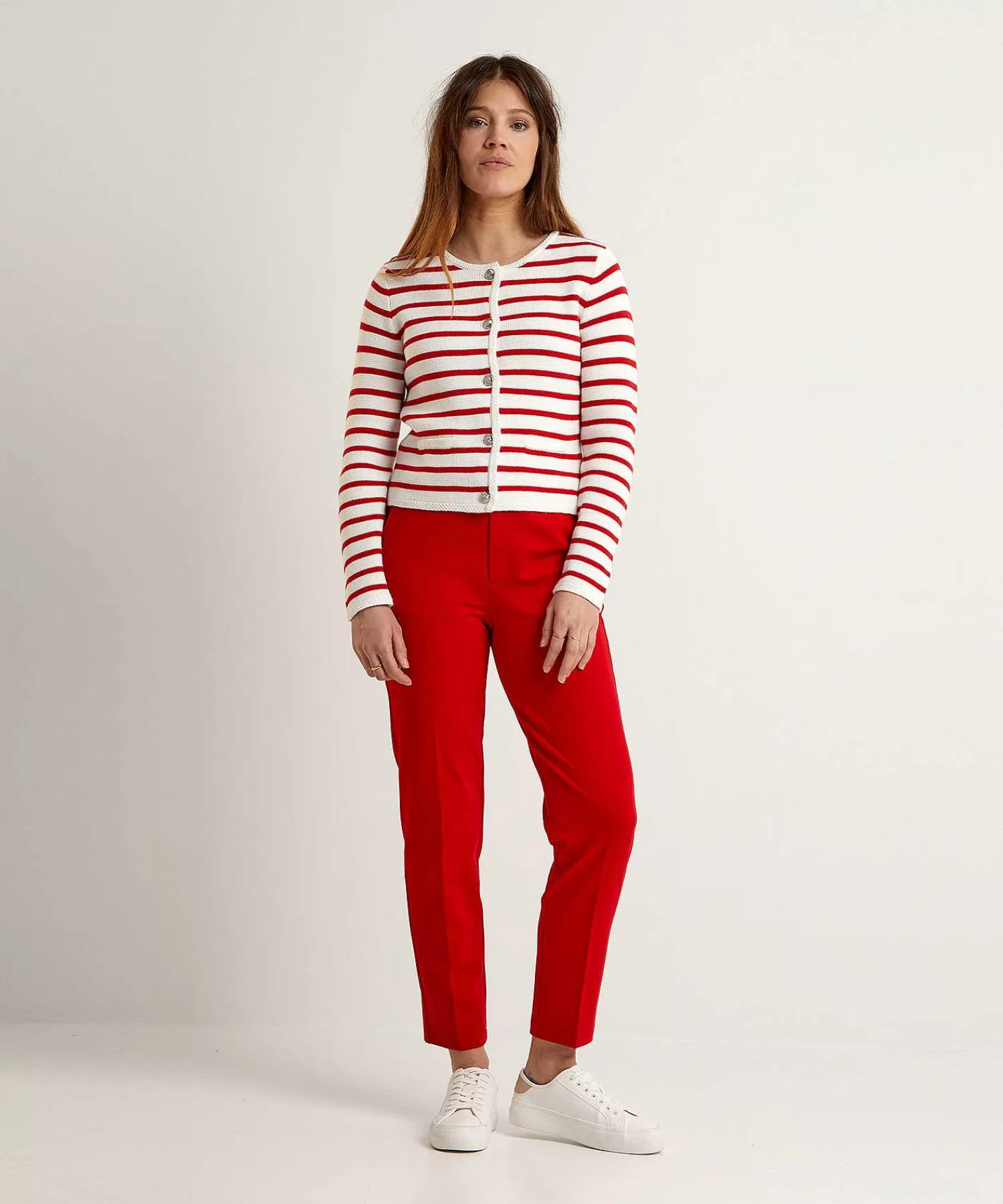OUI Pantalones De Punto Flash Sale