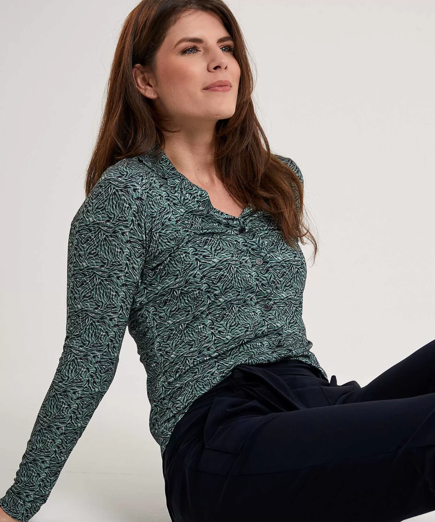 * Polo Blusa Mini Estampado De Cebra Shop