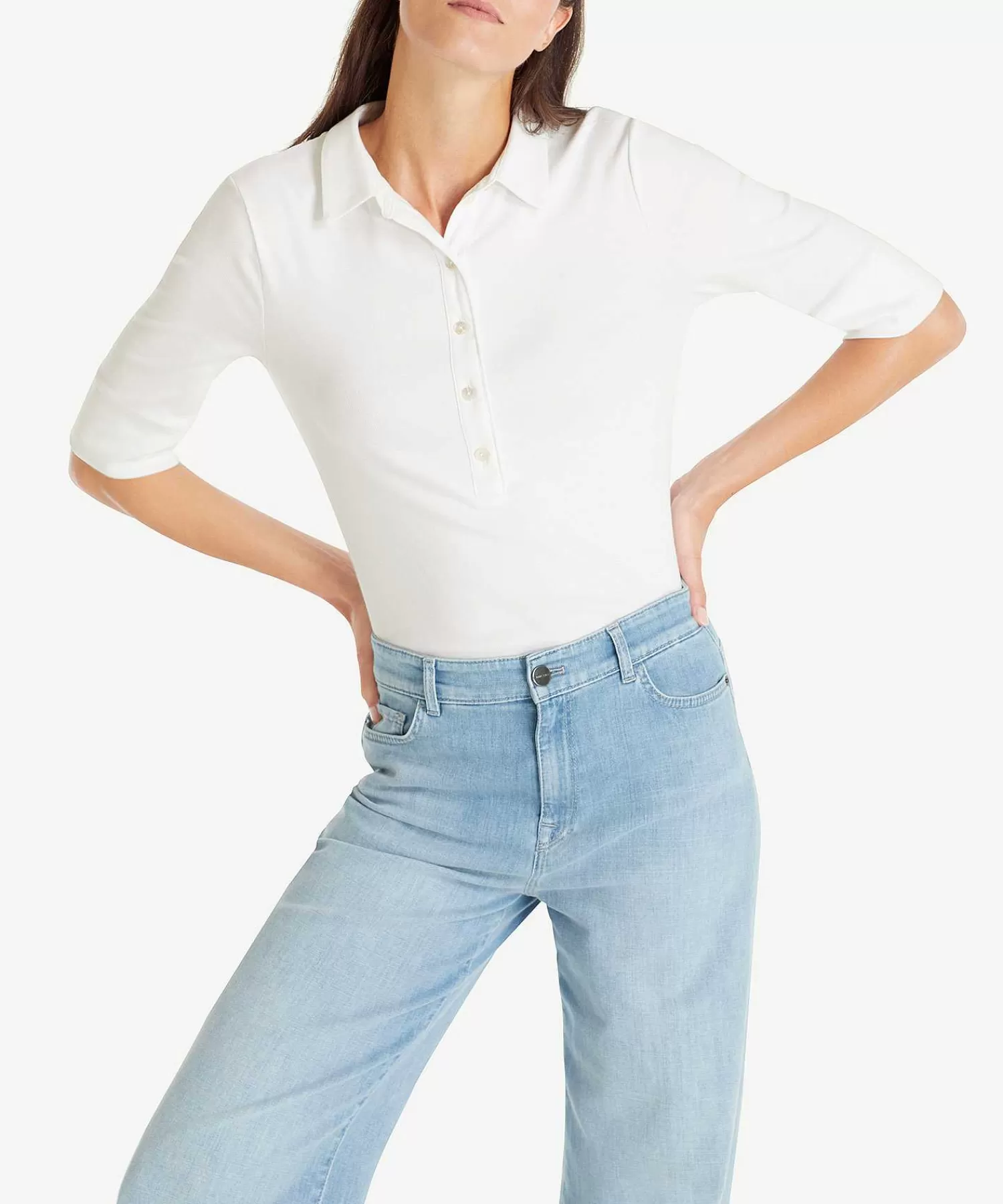 Marc Cain Essentials Polo Marc Cain De Canale Cheap