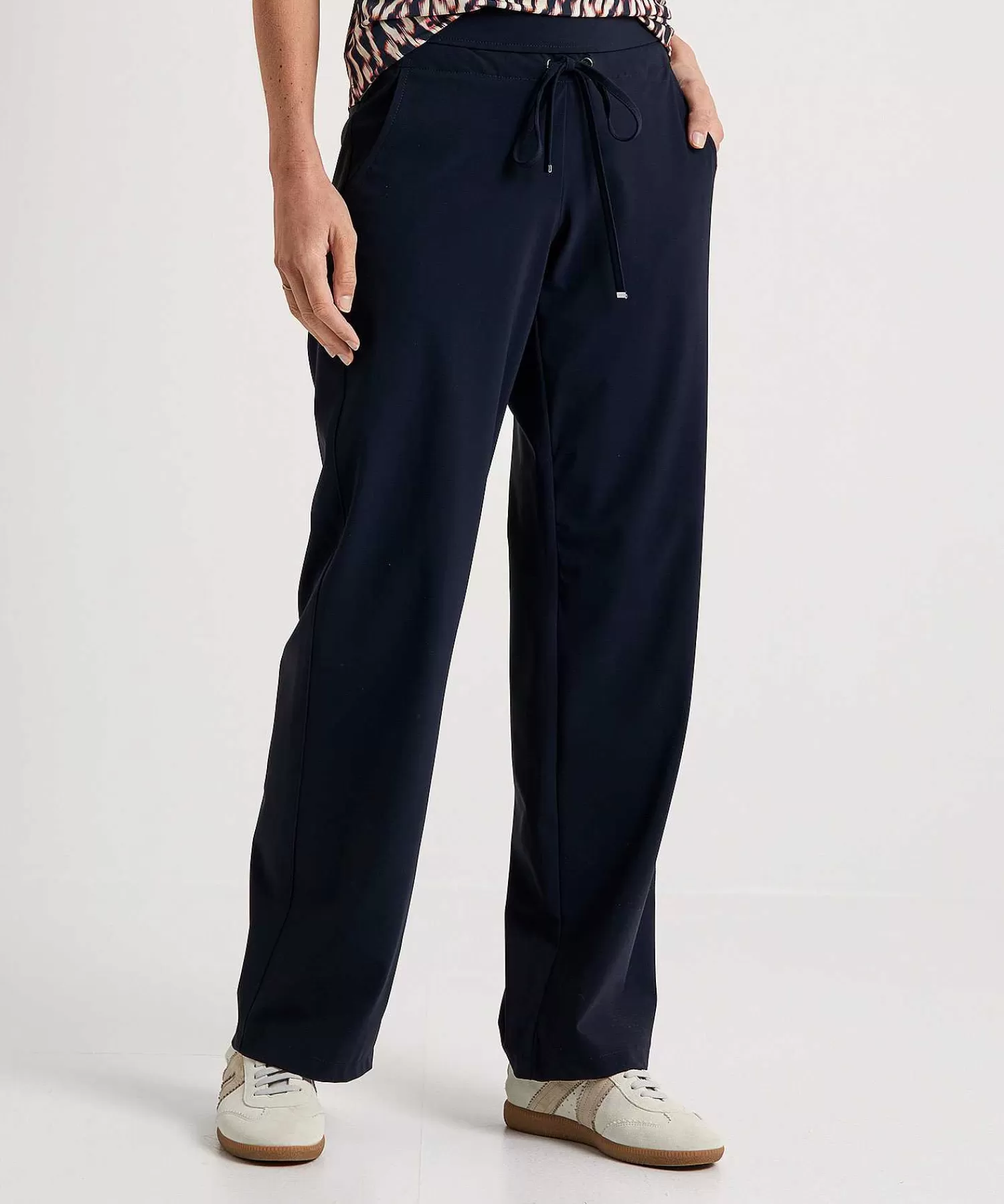 Raffaello Rossi Pantalon Recto De Tela De Viaje Candice Best