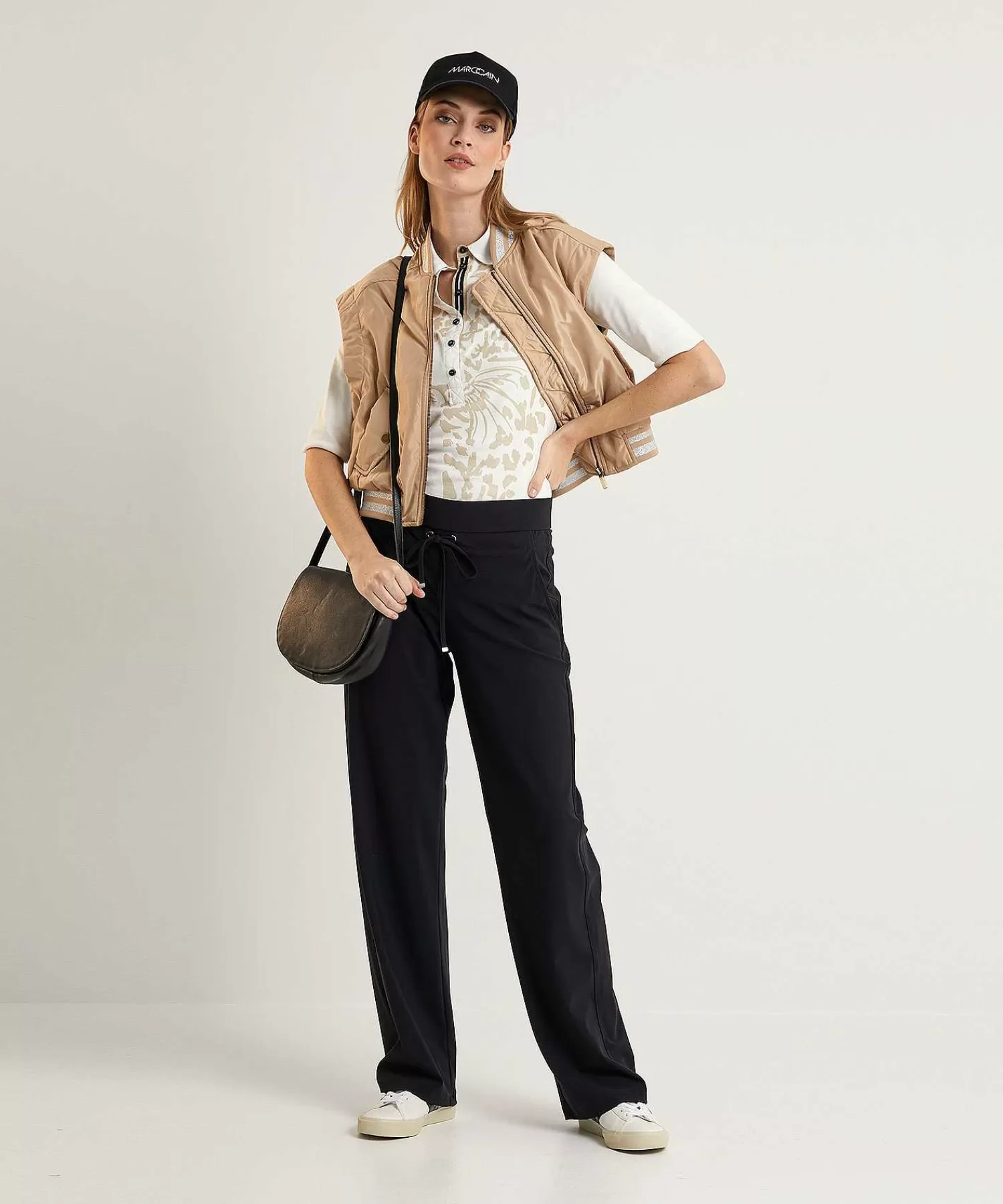 Raffaello Rossi Pantalon Recto De Tela De Viaje Candice Flash Sale