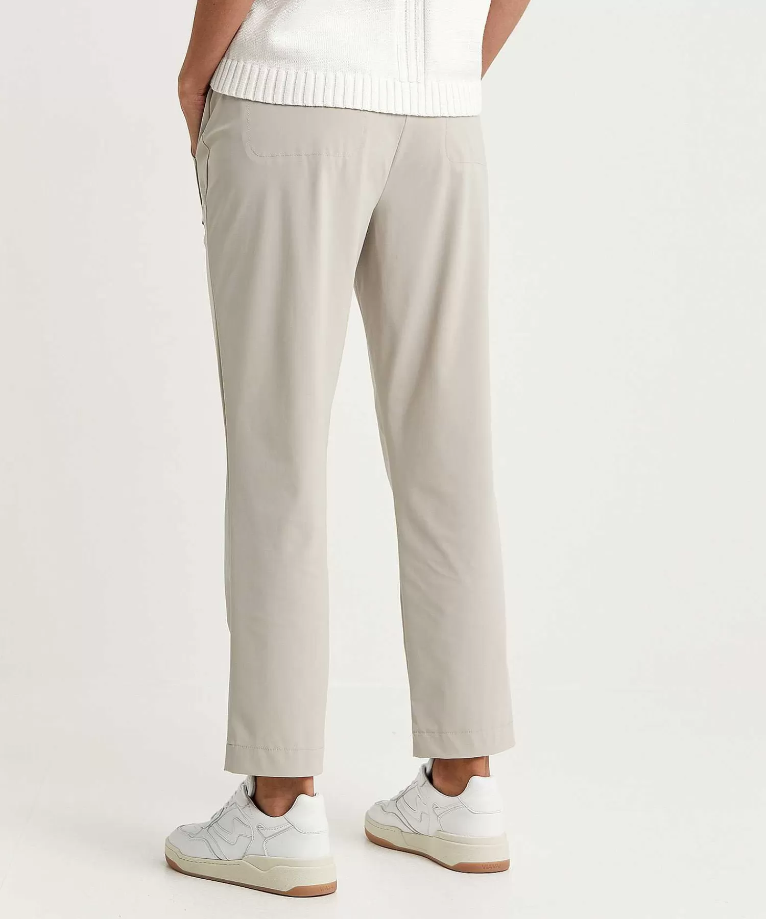 Raffaello Rossi Pantalon Relaxed Fit Travel De Tela Ira Flash Sale