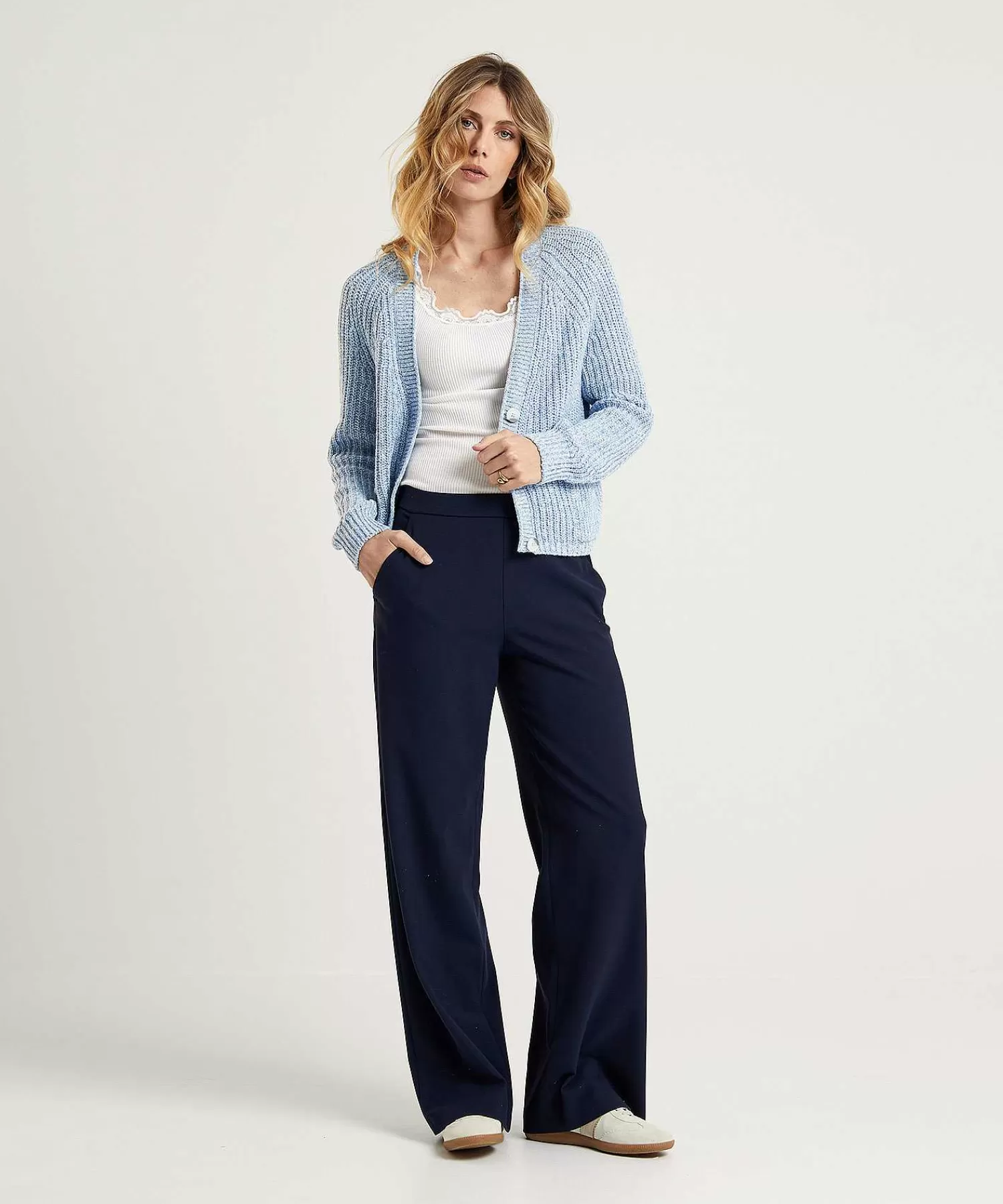 Raffaello Rossi Pantalones Anchos Palina Largos Cheap