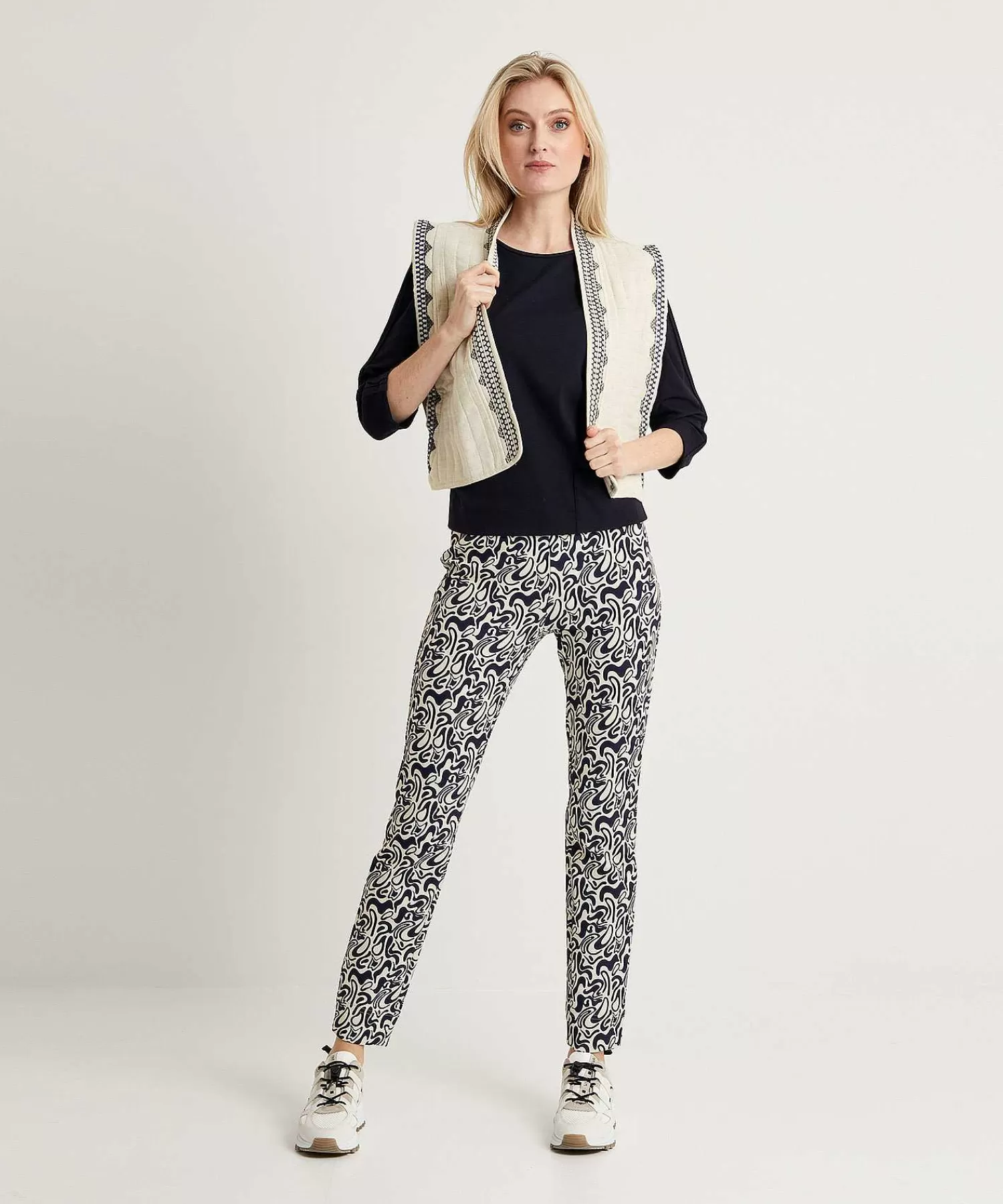 Raffaello Rossi Treggings De Buceo Con Estampado Penny Hot