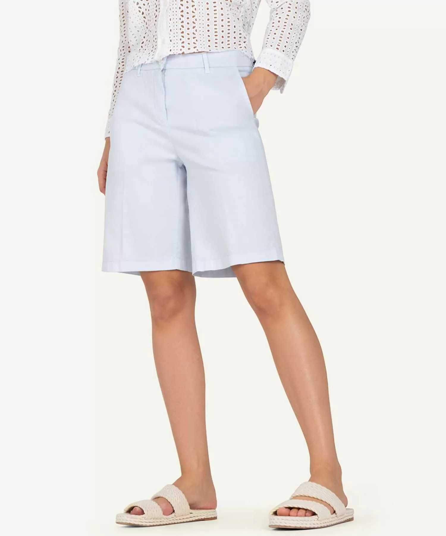 Cambio Shorts Chinos Stella Discount