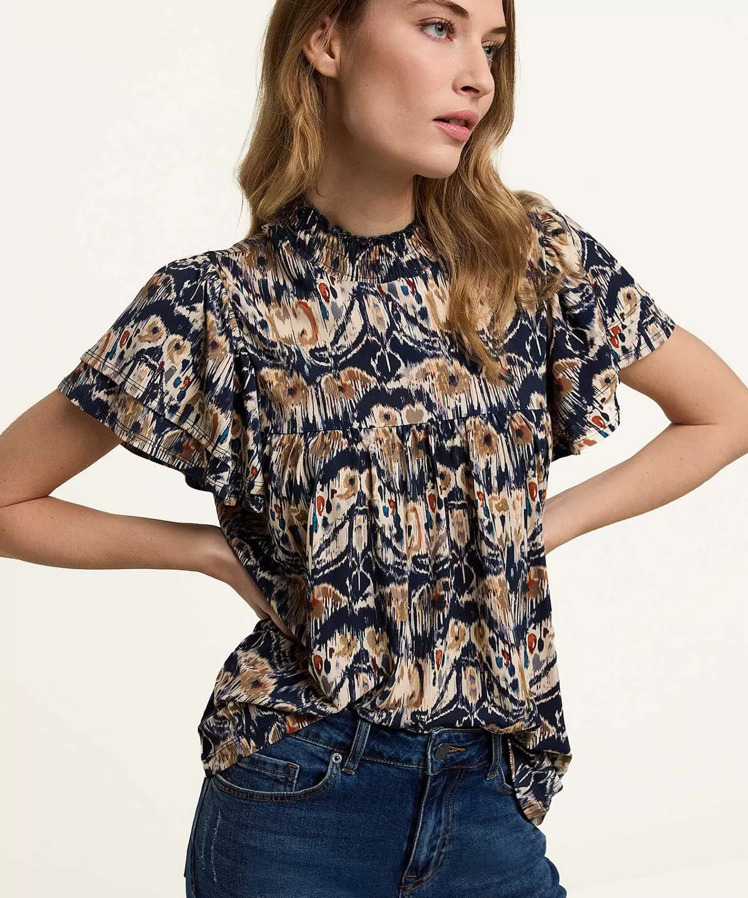 Summum Top Manga Mariposa Ikat Clearance