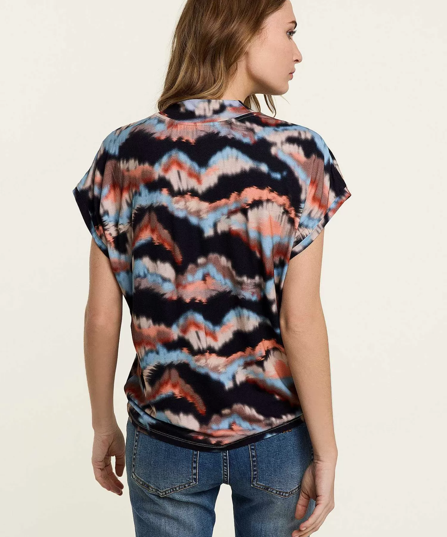 Summum Tie-Dye De Cuello Alto Clearance