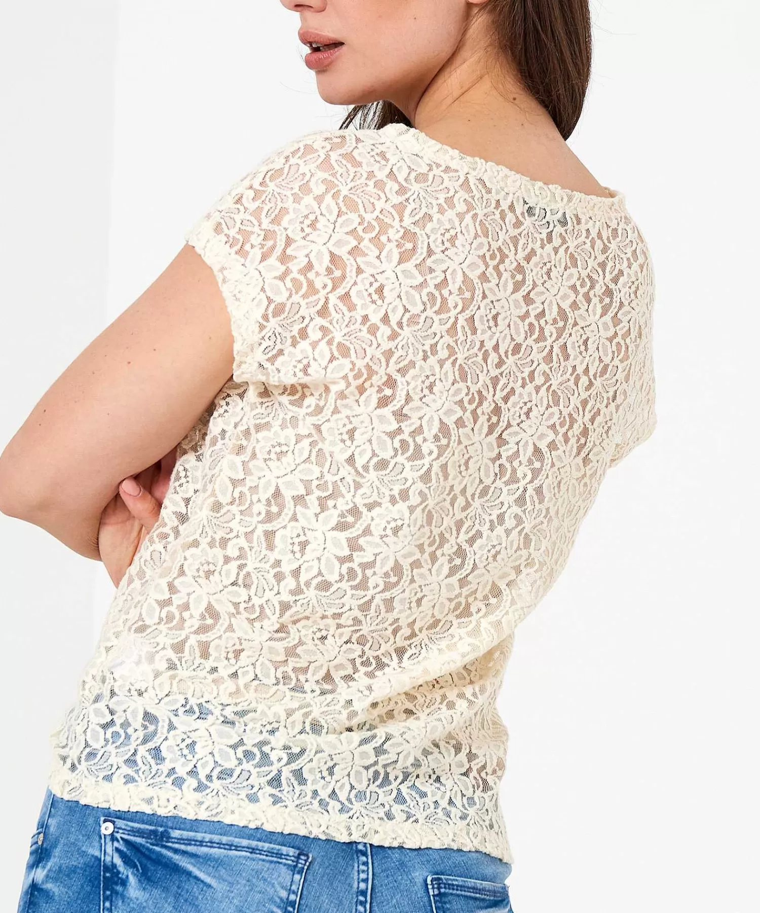 * Top De Encaje Cheap