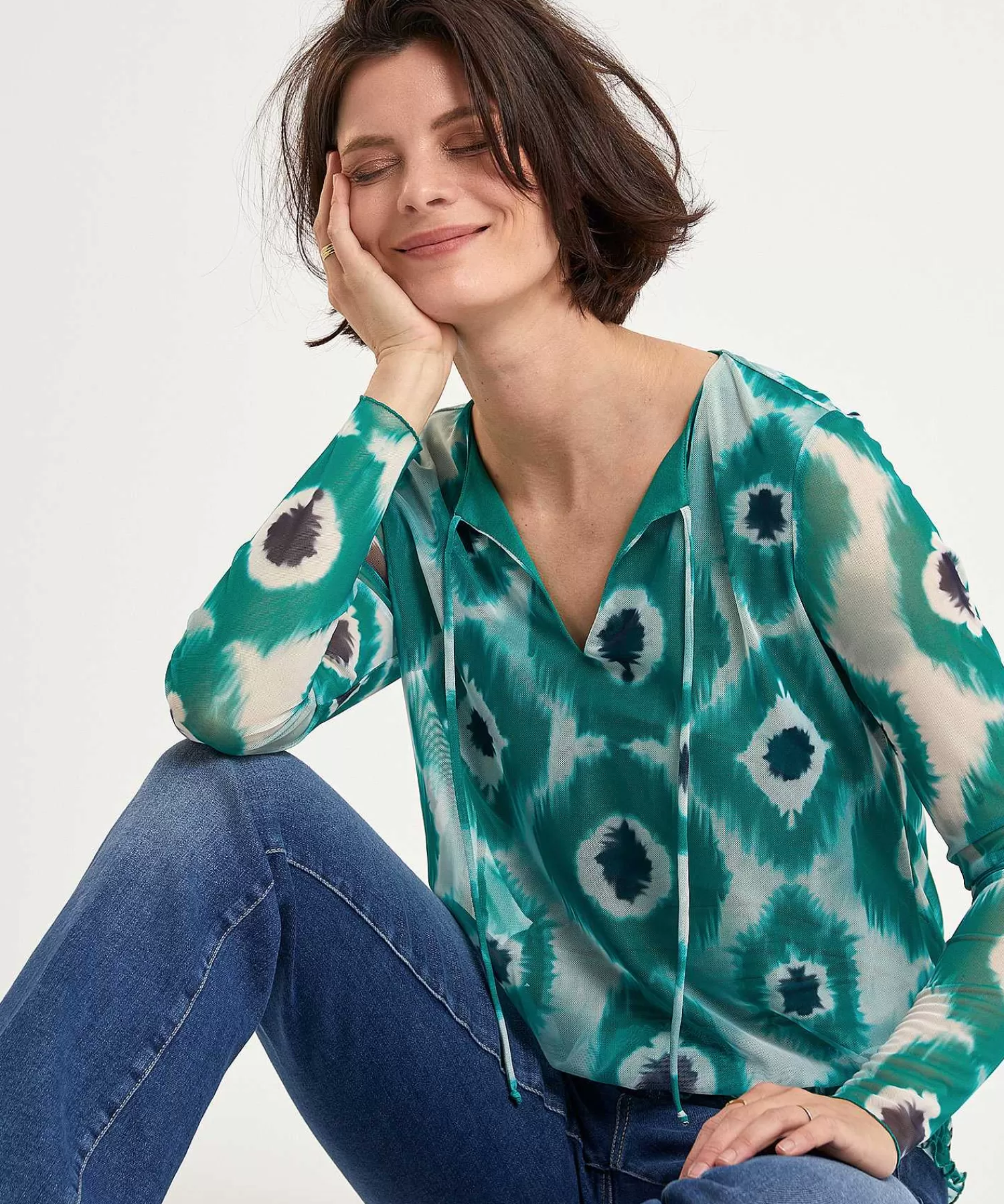 KYRA Top De Malla Tie-Dye Simone Hot