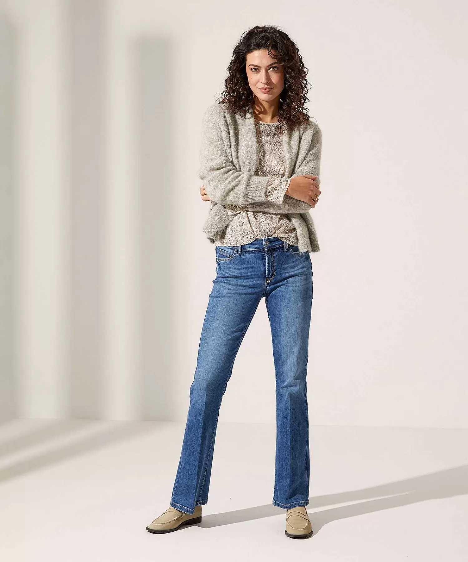 OUI Top Con Lentejuelas Cheap