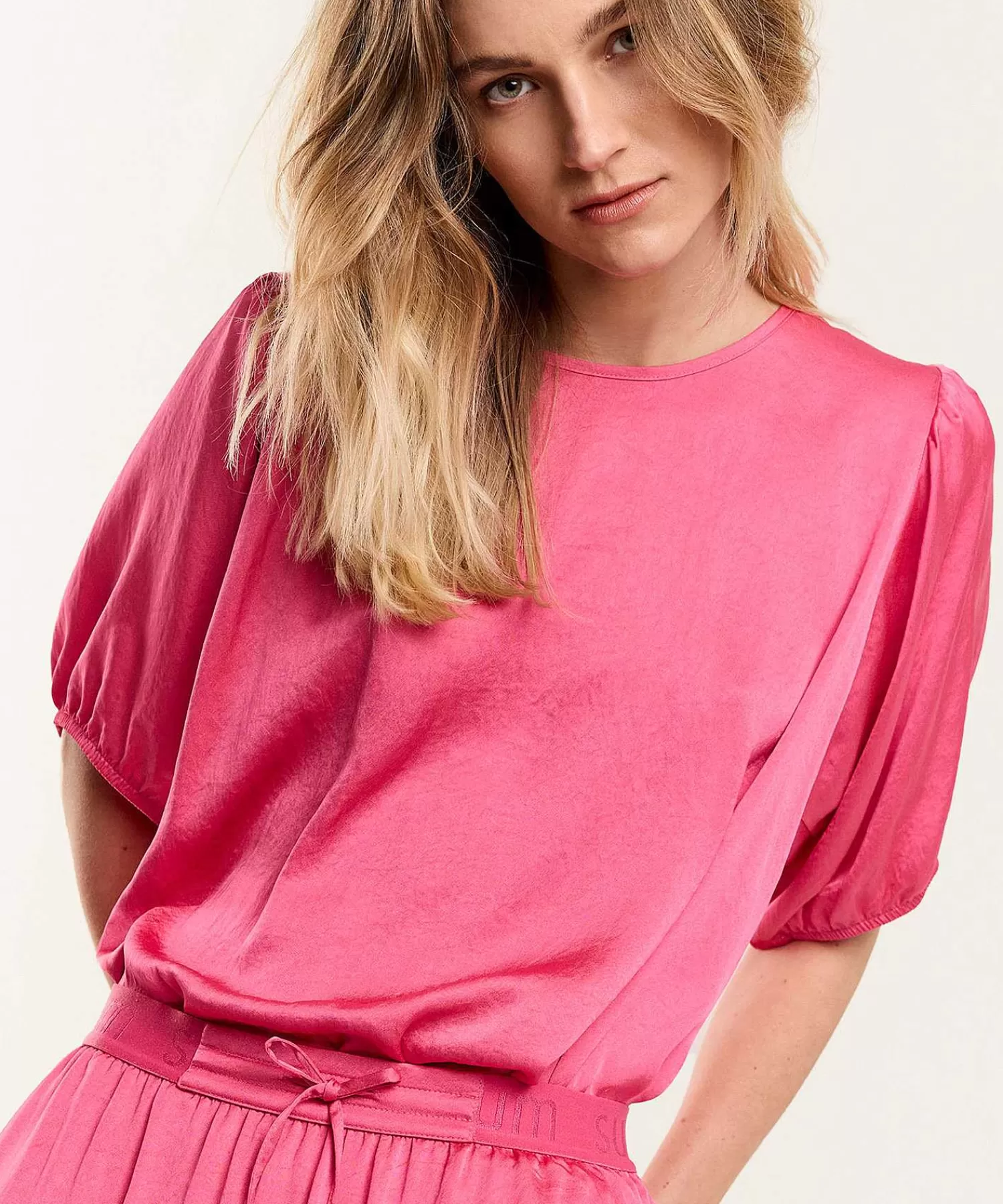 Summum Top Sedoso Reversible Con Lazo Discount