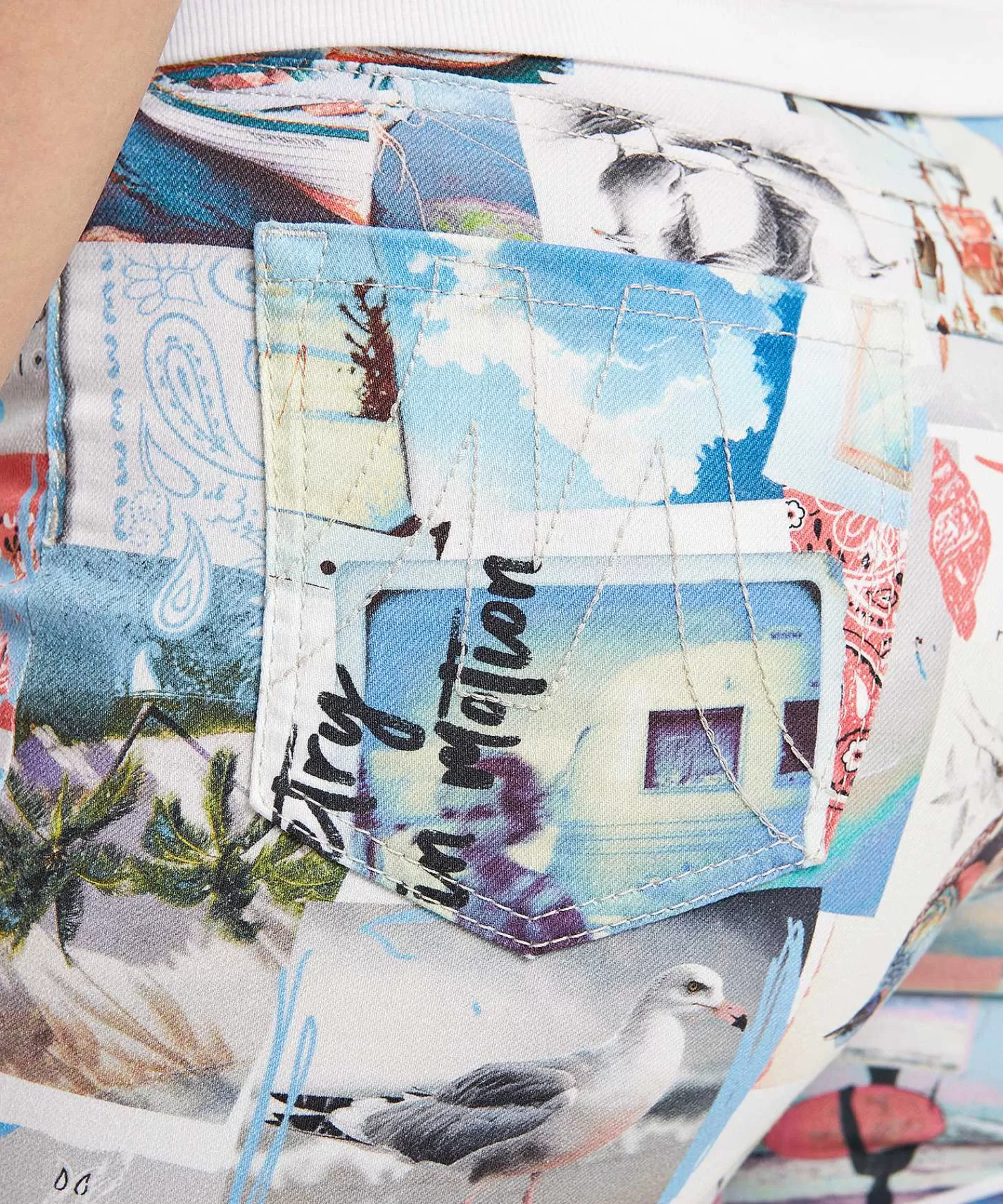 Marc Cain Sports Vaqueros Capri Deportivos Marc Cain Con Estampado Fotografico Fyli Sale