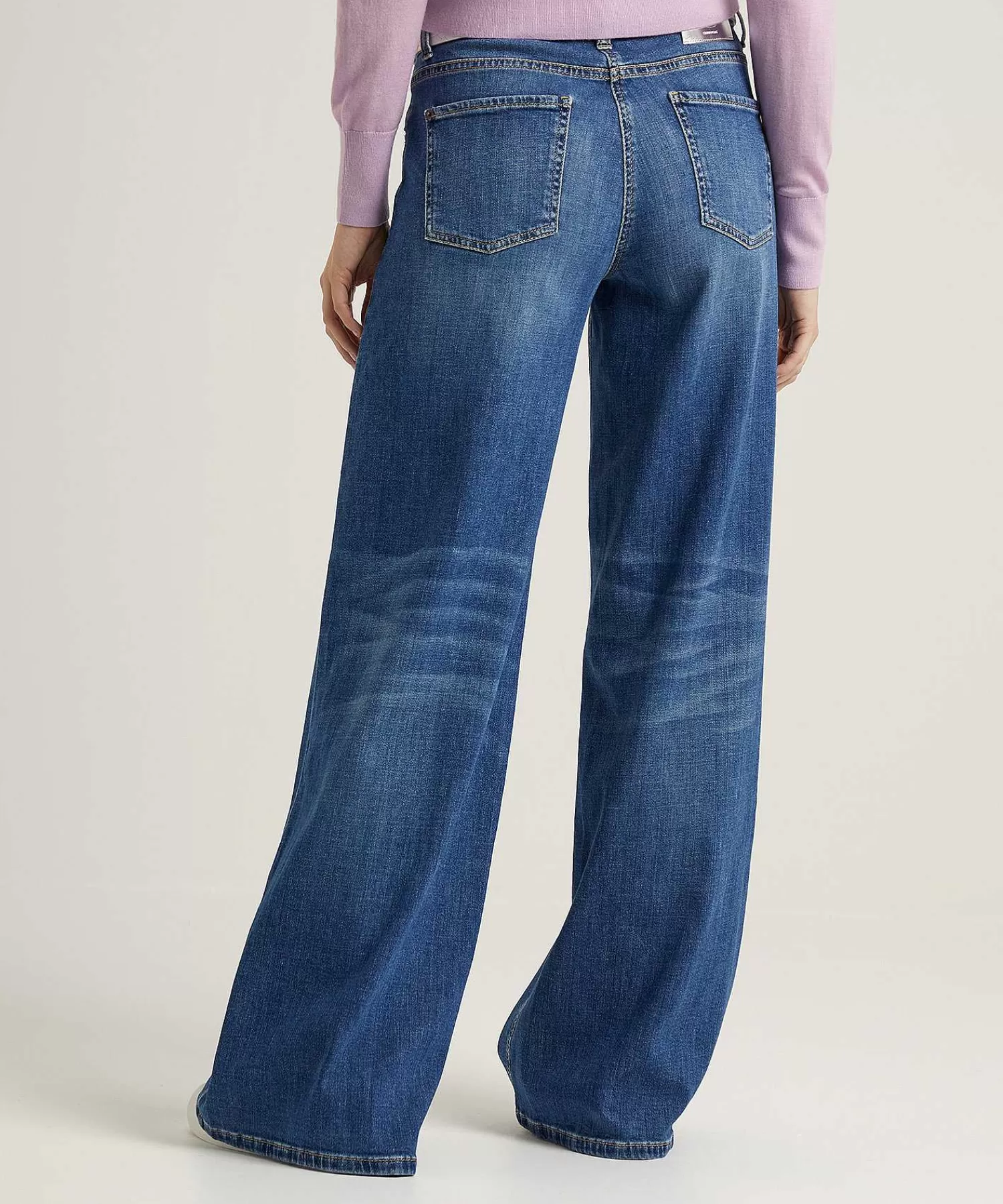 Cambio Vaqueros De Pierna Ancha Palazzo Outlet