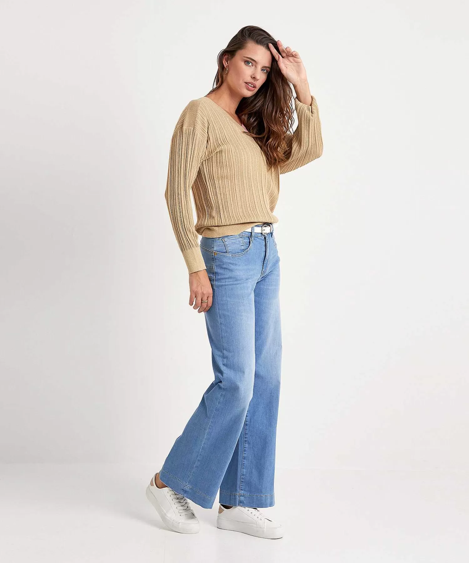 MAC Jeans Vaqueros De Pierna Ancha Ricos Hot