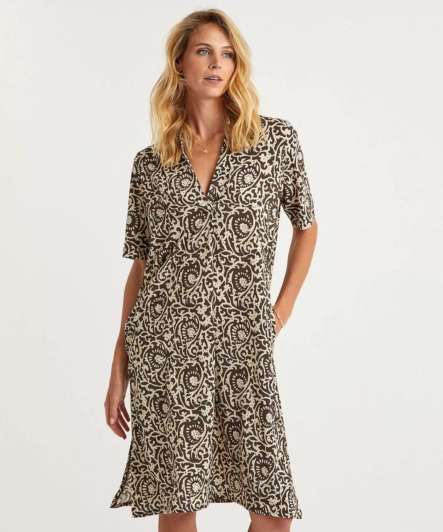 LaSalle Vestido Ajustado Con Estampado De Shop