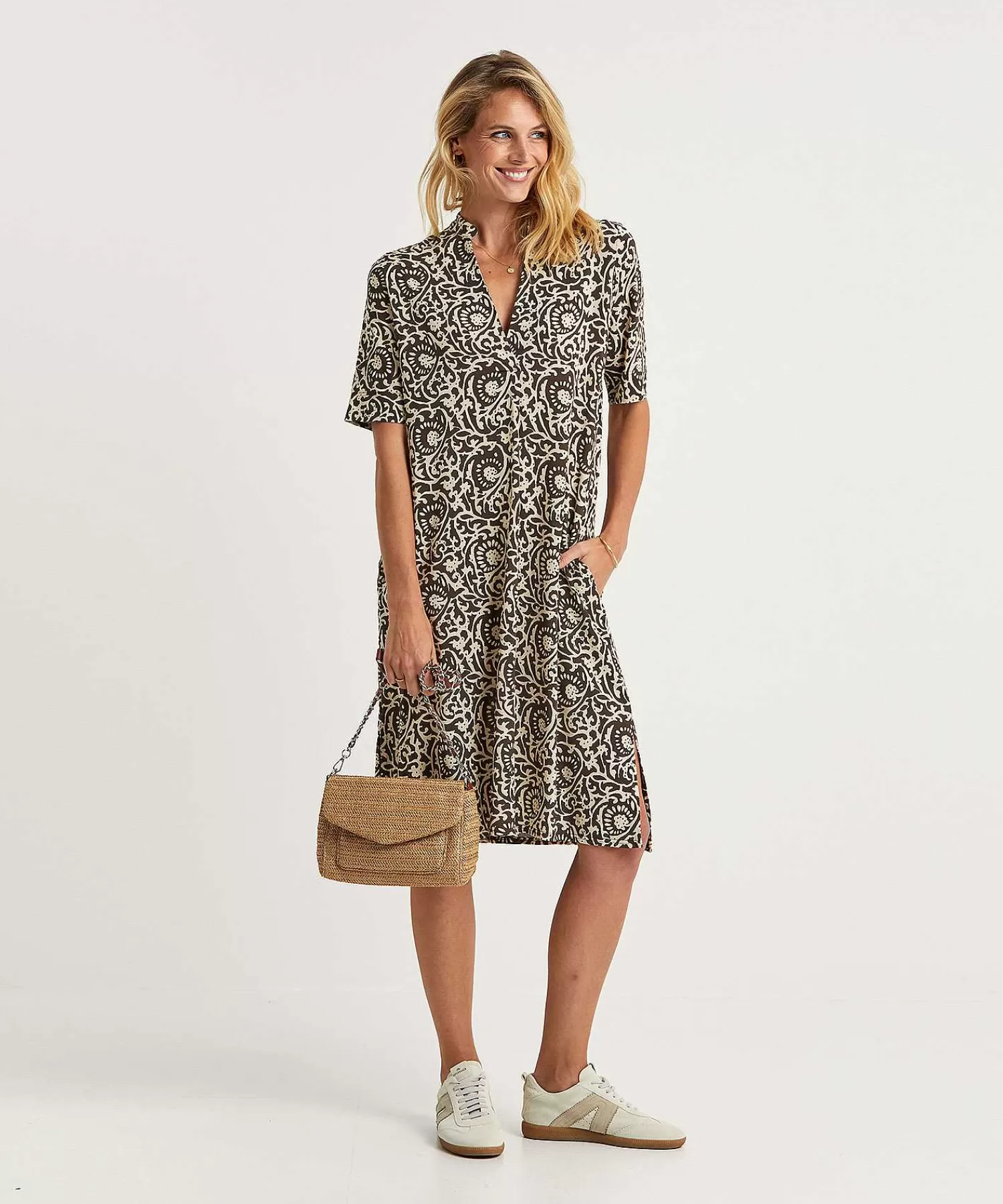 LaSalle Vestido Ajustado Con Estampado De Shop