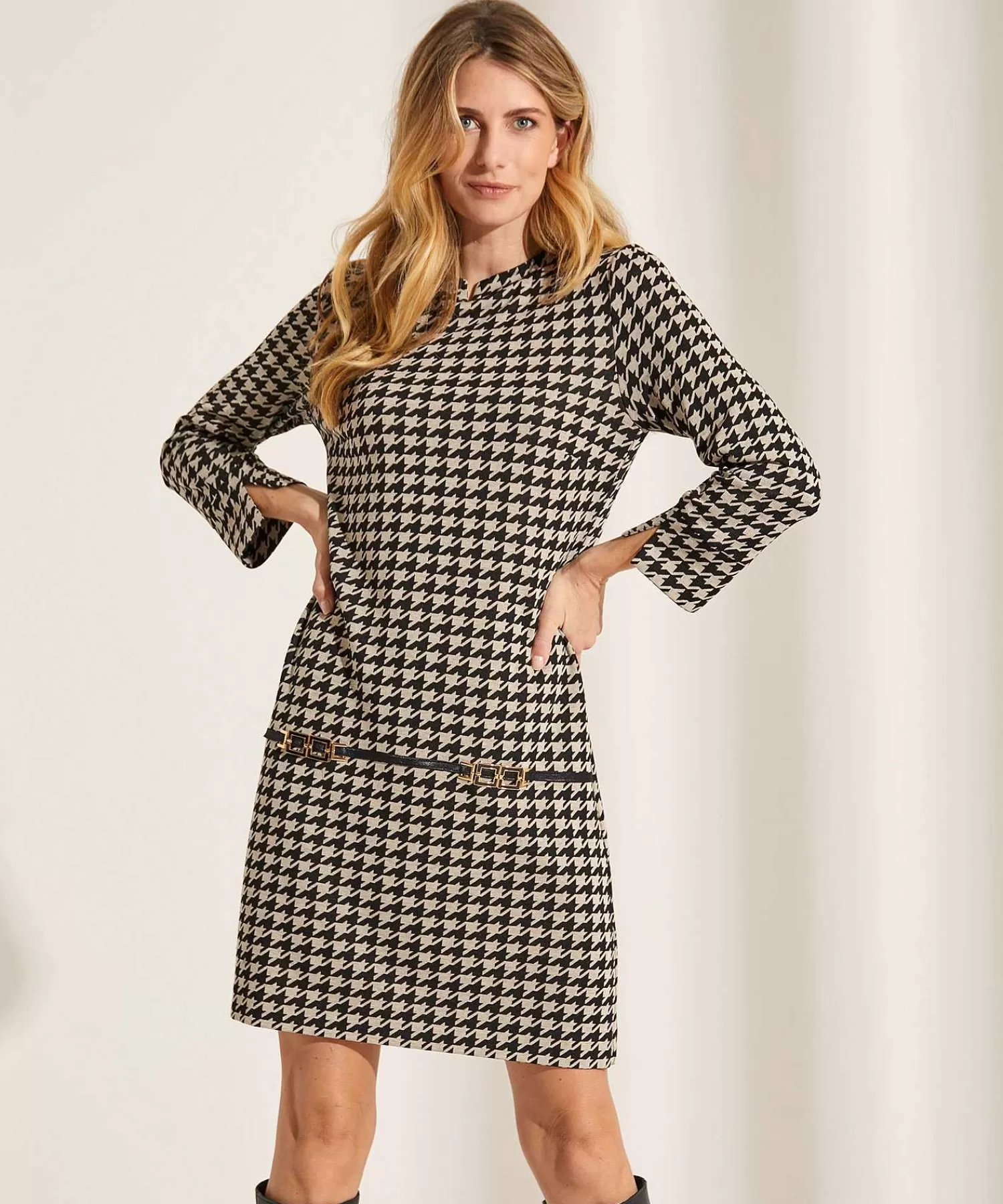 Ana Alcazar Vestido Pied-De-Poule Online