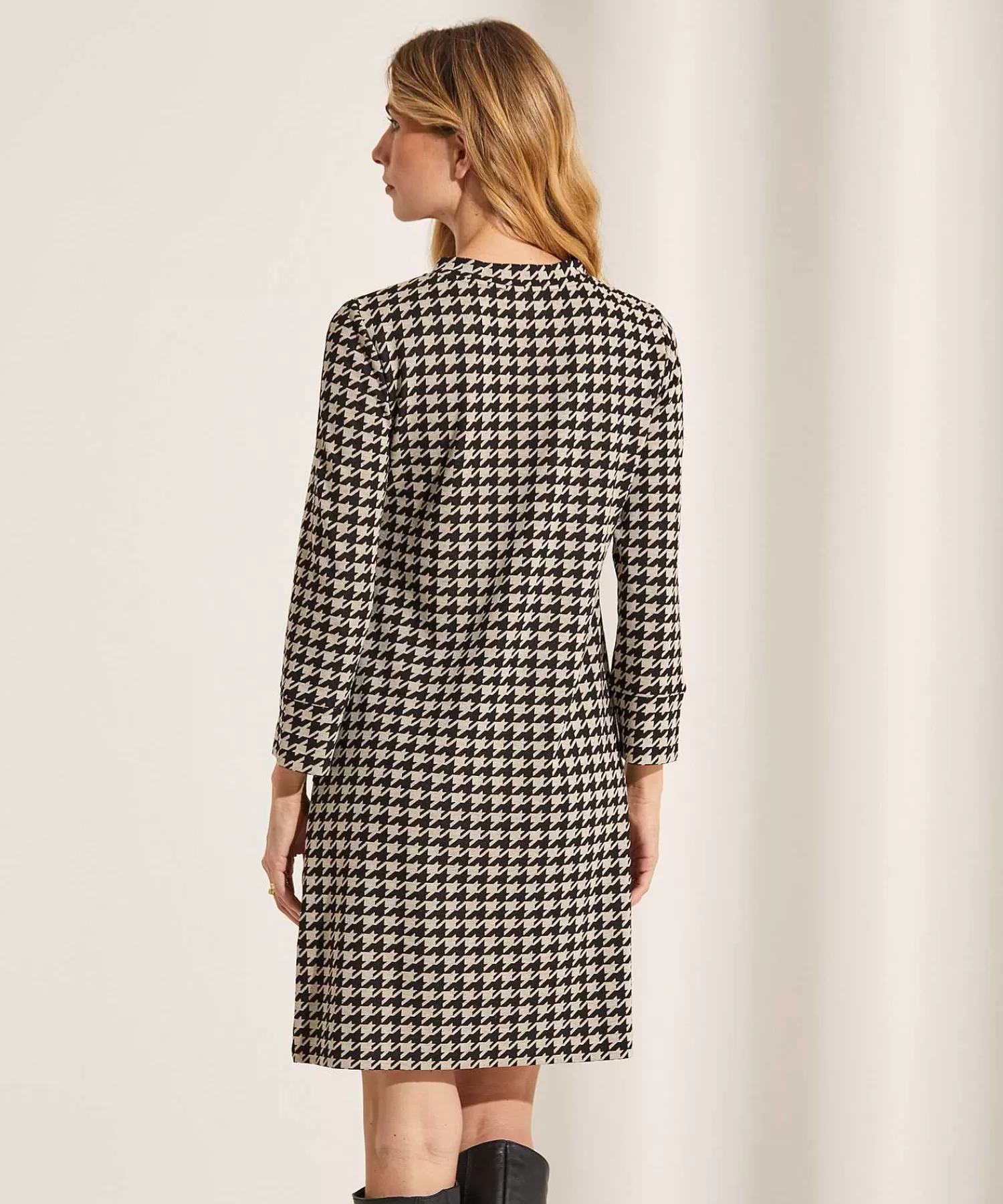 Ana Alcazar Vestido Pied-De-Poule Online