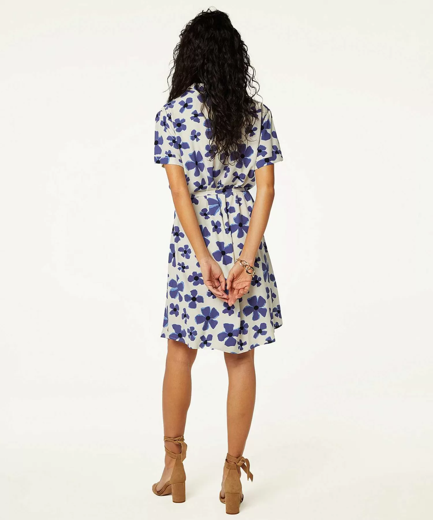 Fabienne Chapot Vestido Boyfriend Con Estampado Floral De Outlet