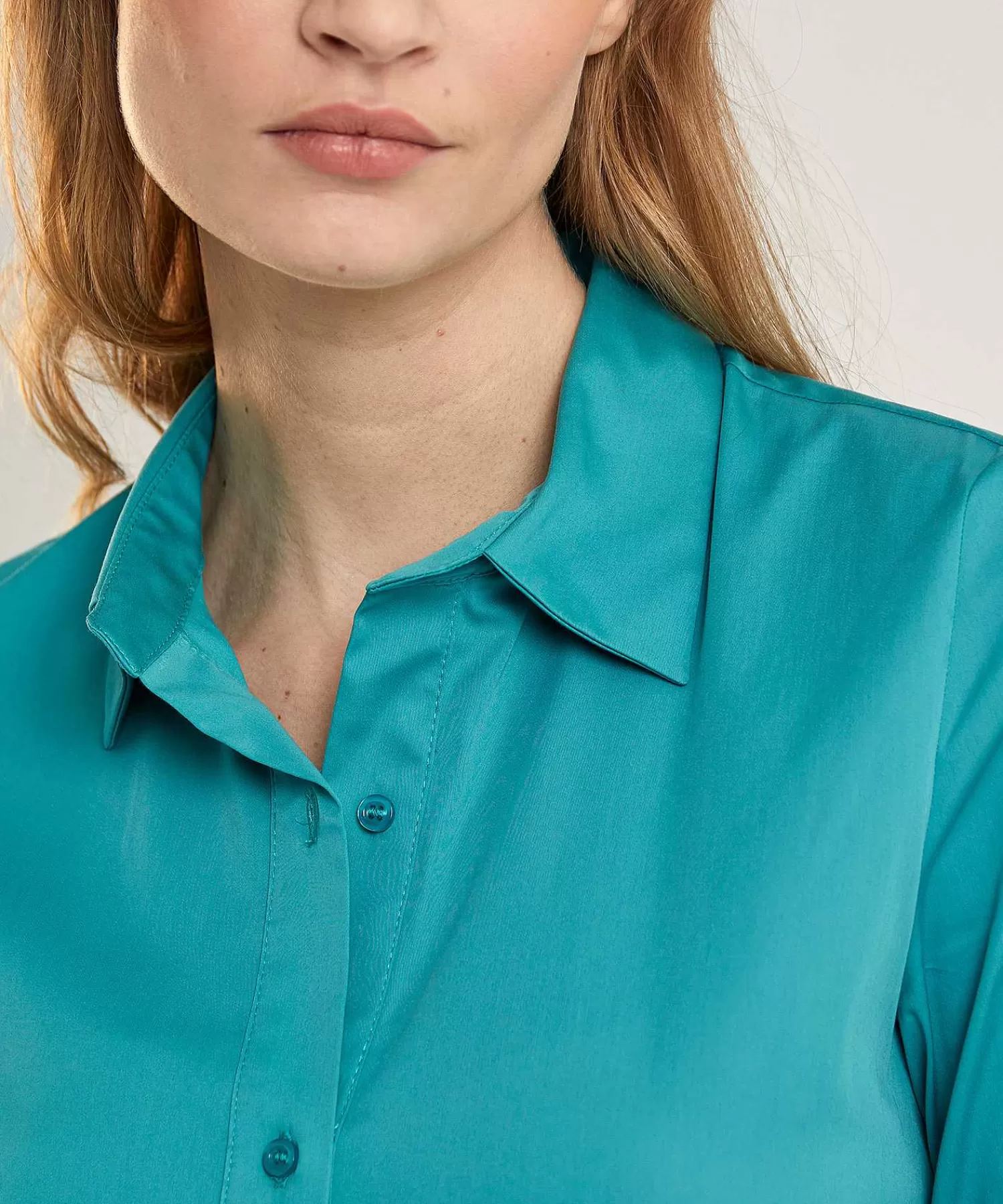 LaSalle Vestido Camisero Con Bolsillos Laterales Outlet