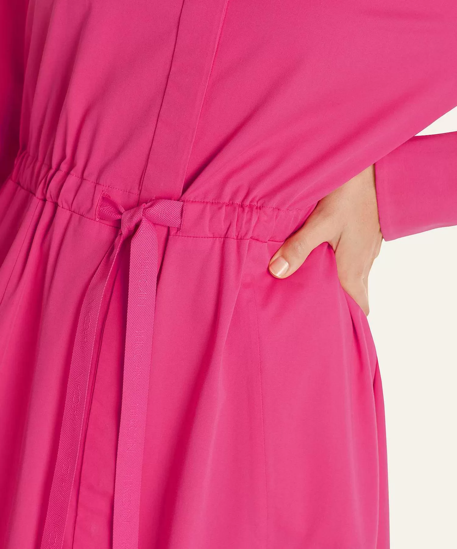 Marc Cain Remix Vestido Camisero Marc Cain Cintura Cordon Outlet