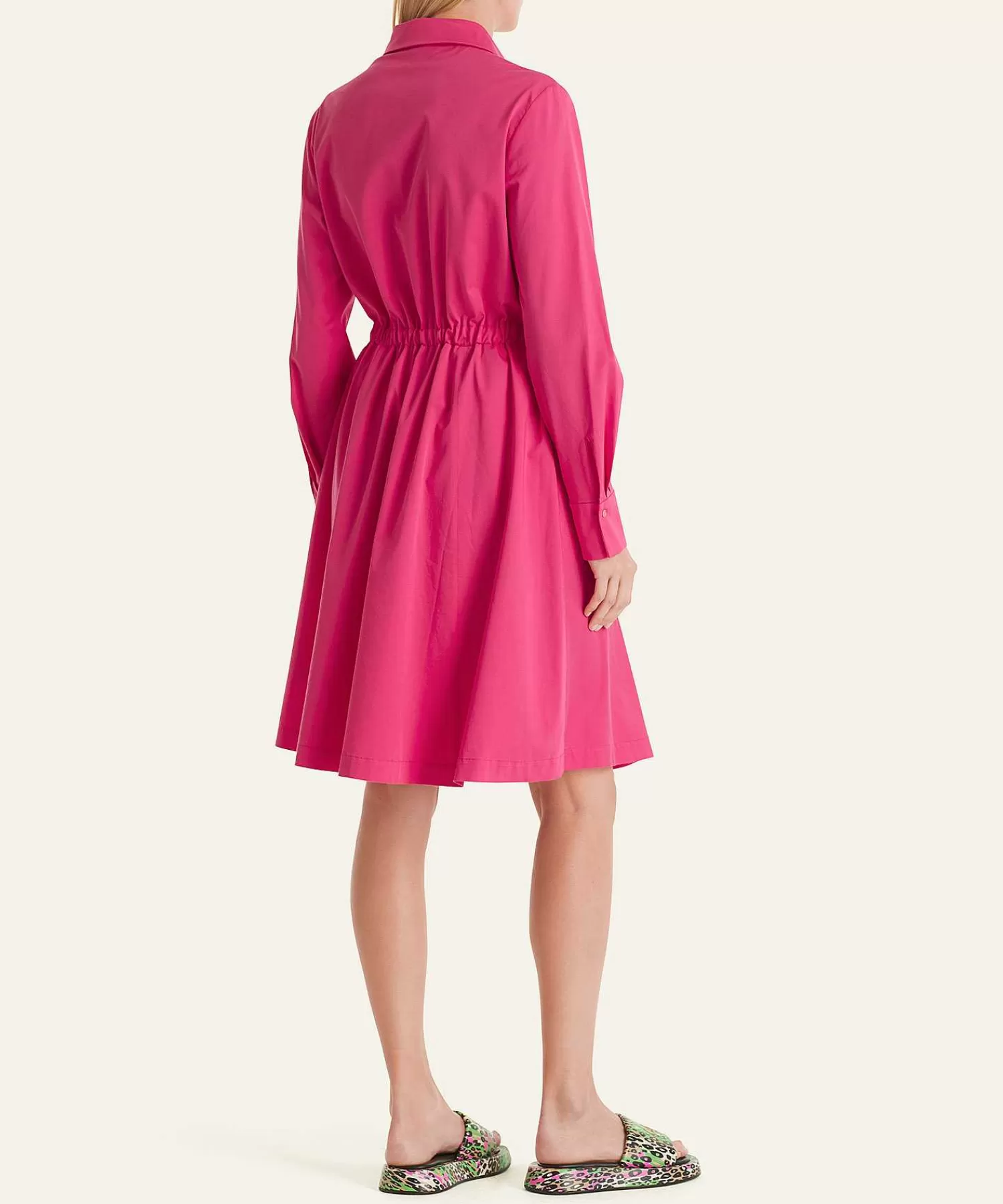 Marc Cain Remix Vestido Camisero Marc Cain Cintura Cordon Outlet