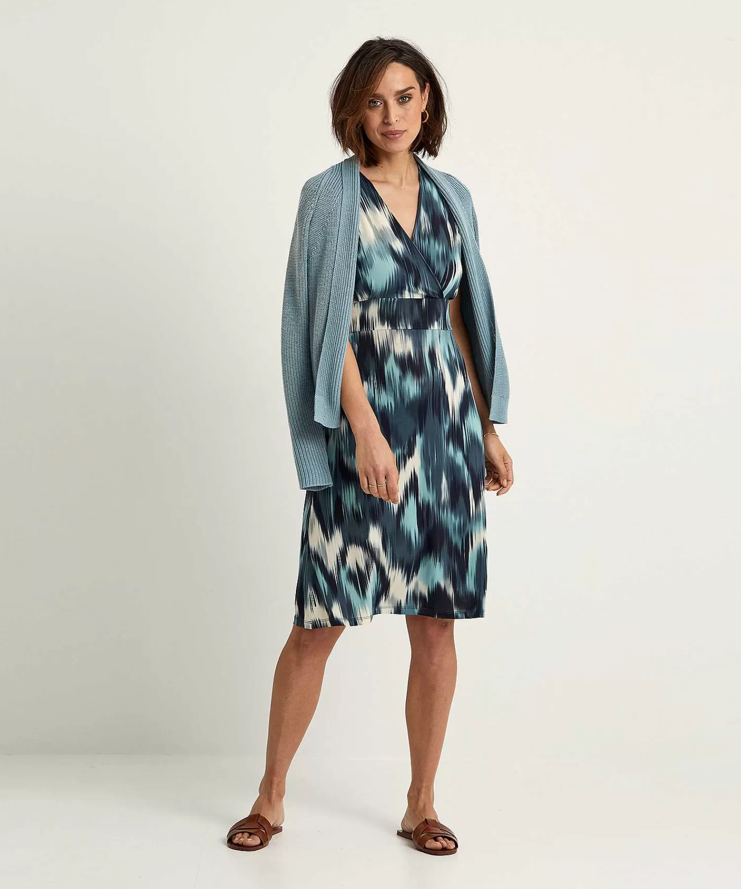 No Man's Land Vestido Cenido Tie-Dye Sale