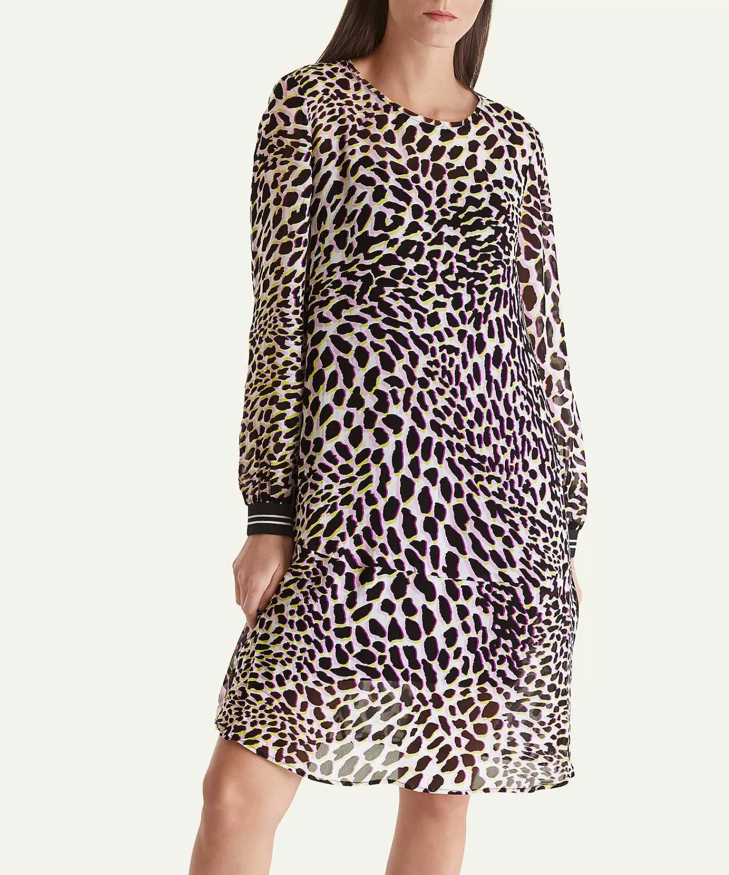 Marc Cain Remix Vestido Con Estampado De Leopardo De Marc Cain Hot