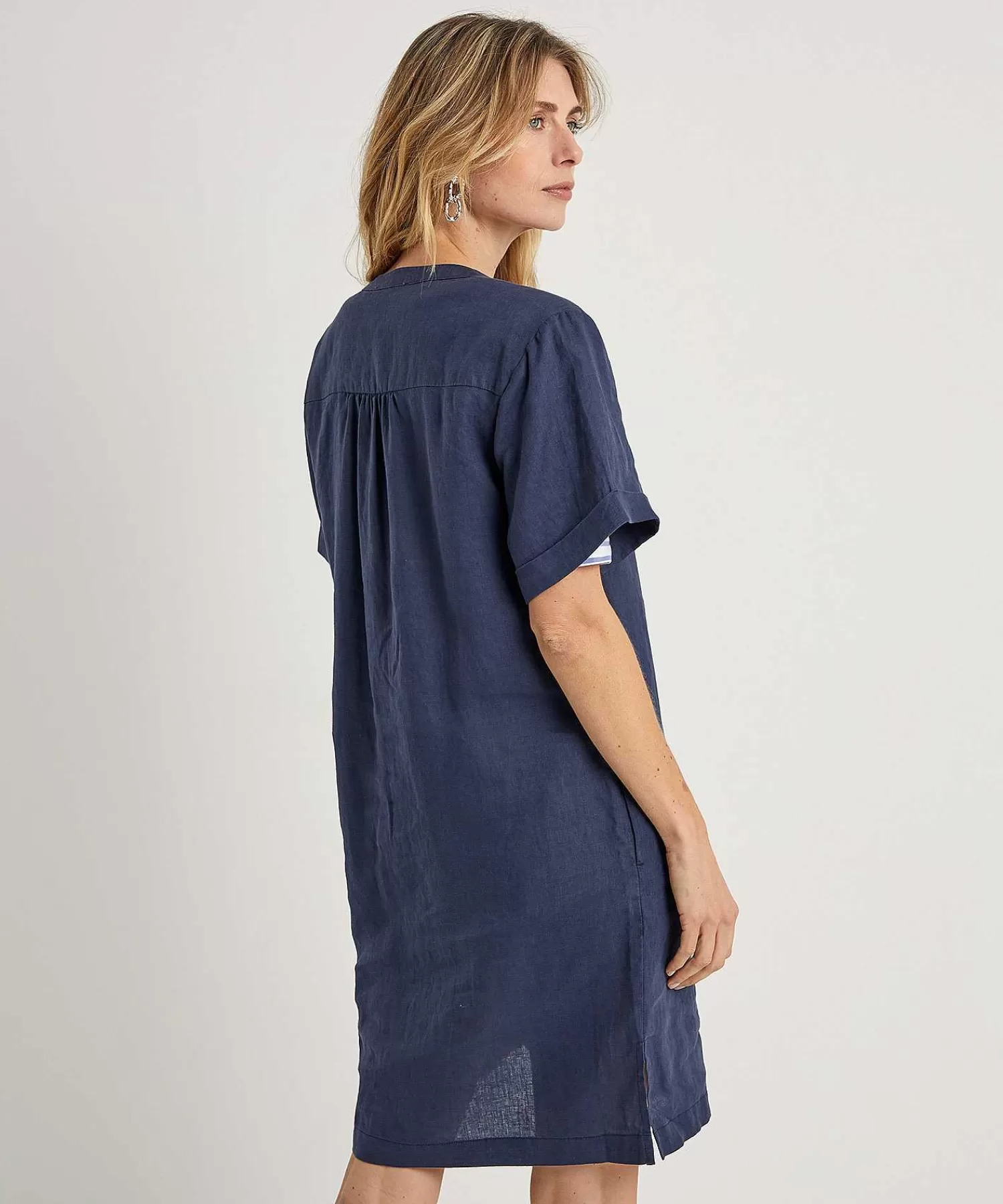 Emotions Vestido De Lino Emociones Store