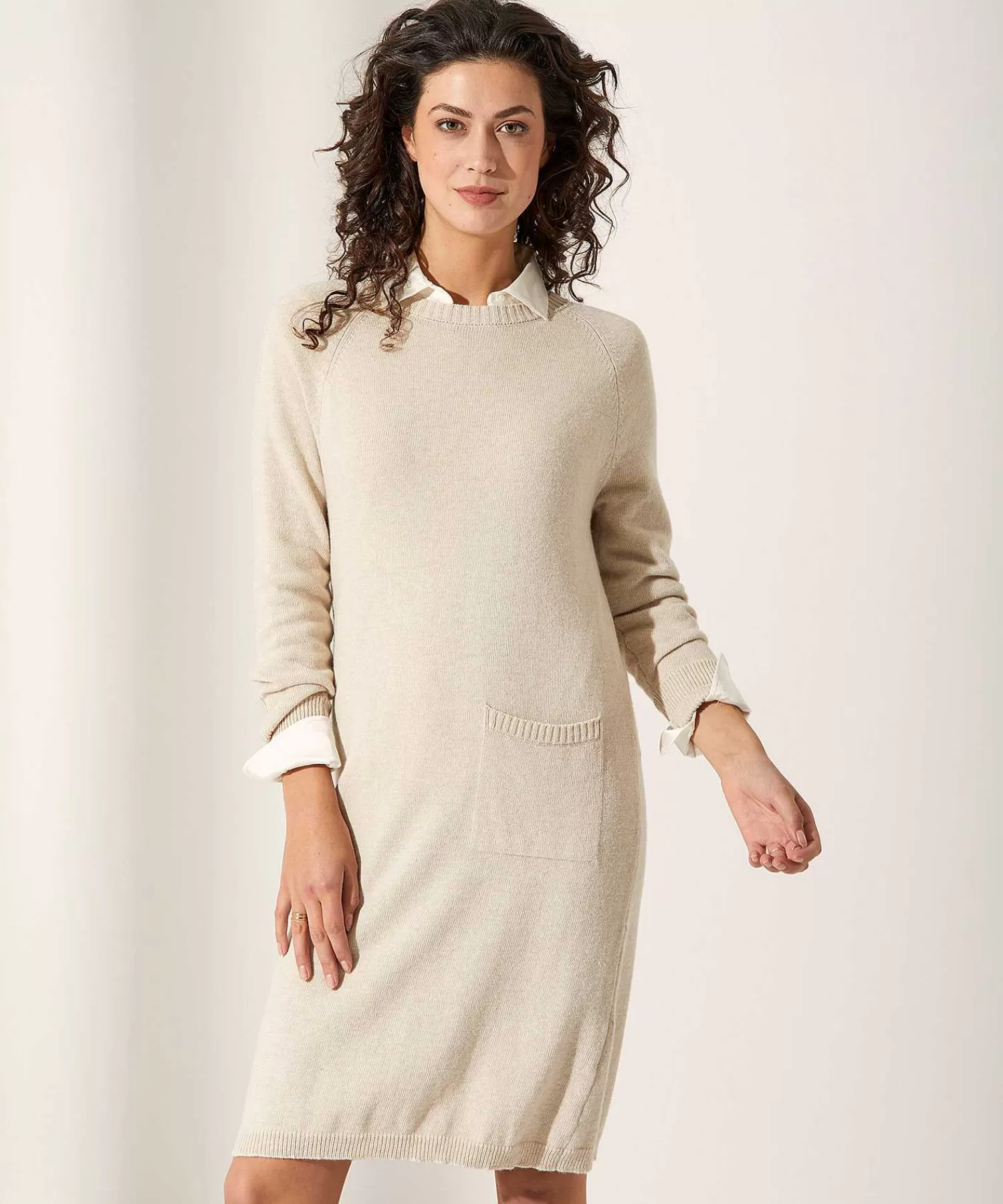 GIULIA E TU Vestido De Punto Con Bolsillo Best