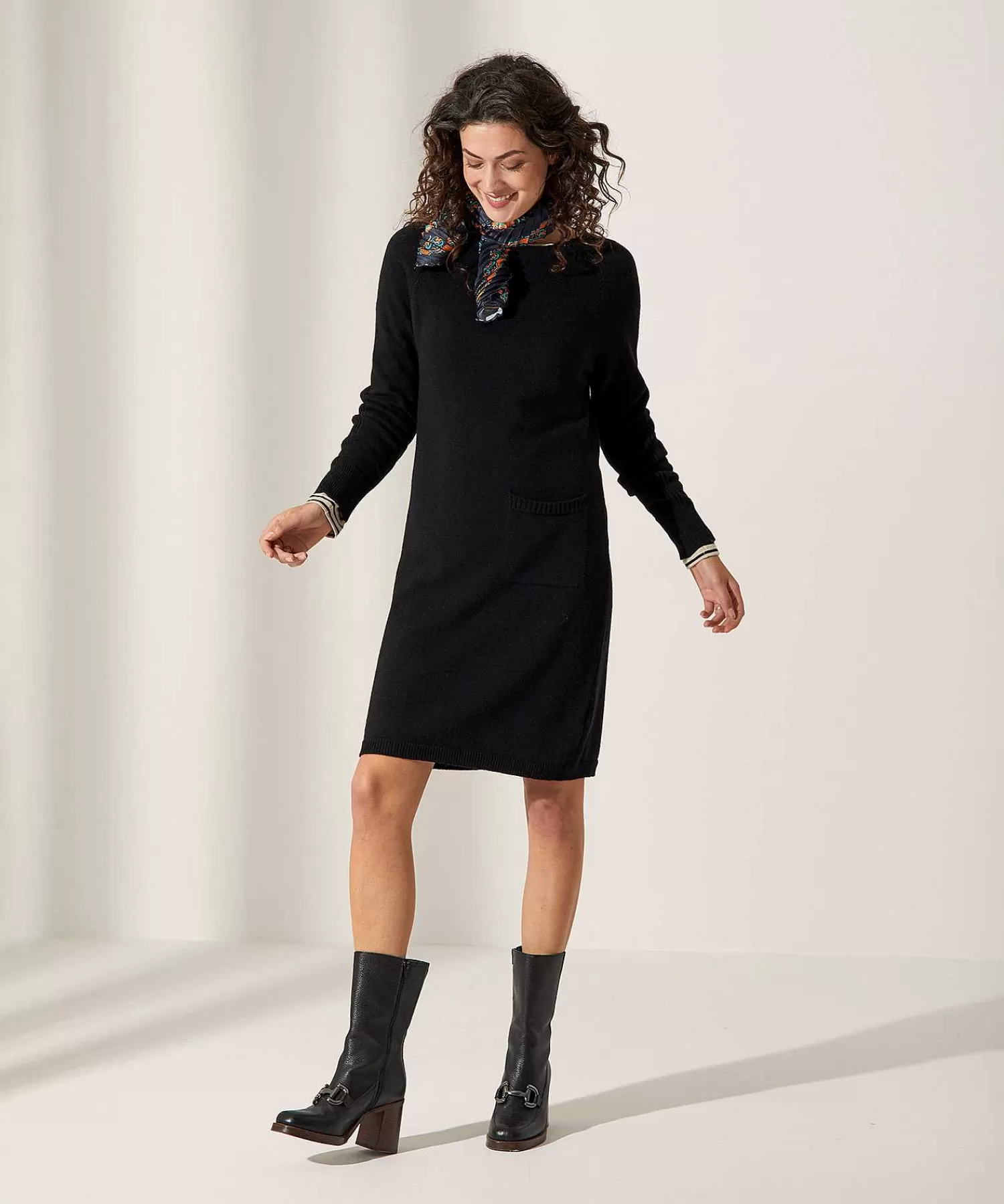 GIULIA E TU Vestido De Punto Con Bolsillo Shop