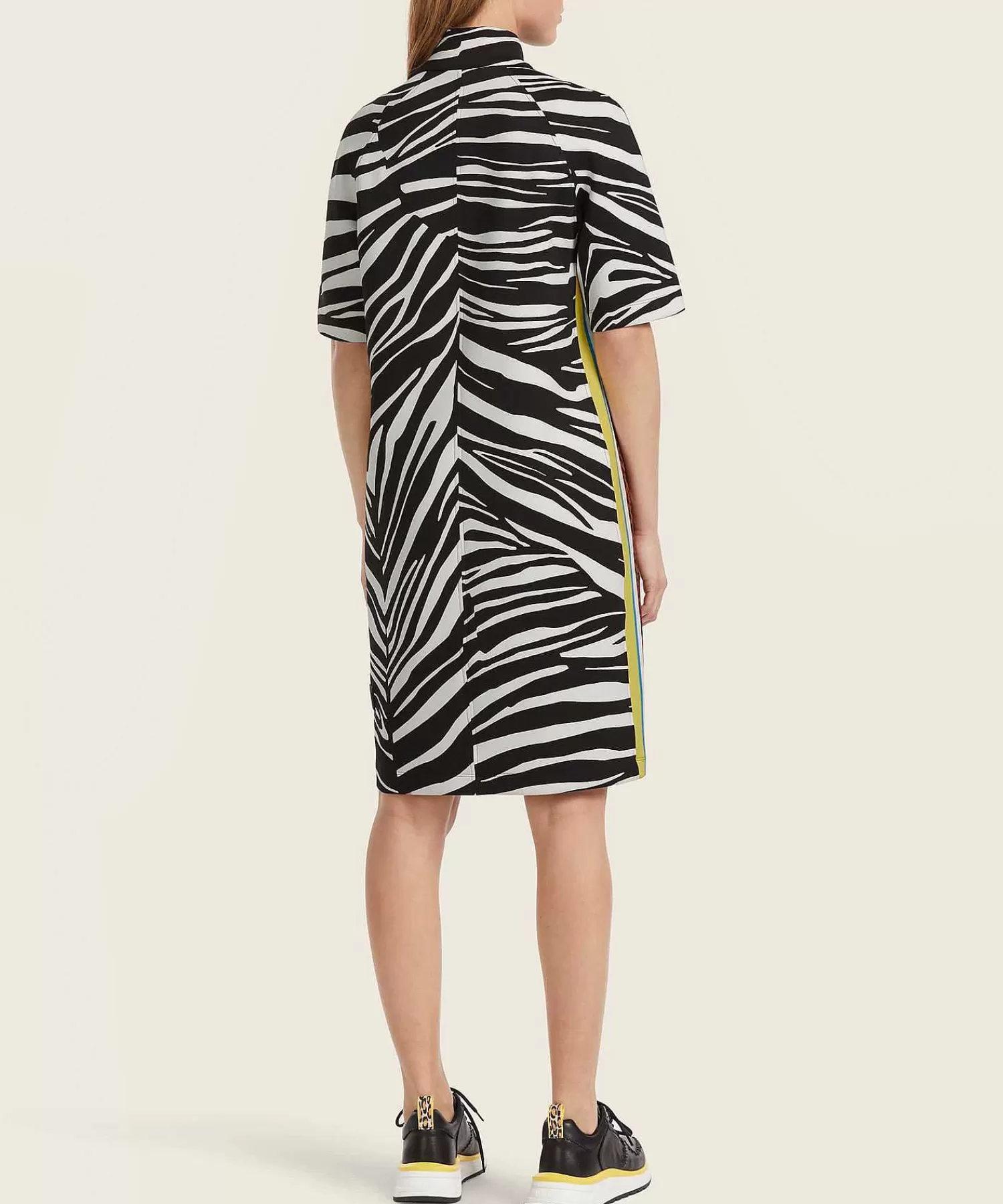 Marc Cain Sports Vestido Deportivo De Neopreno Con Cremallera De Marc Cain Mezcla De Animales Cheap