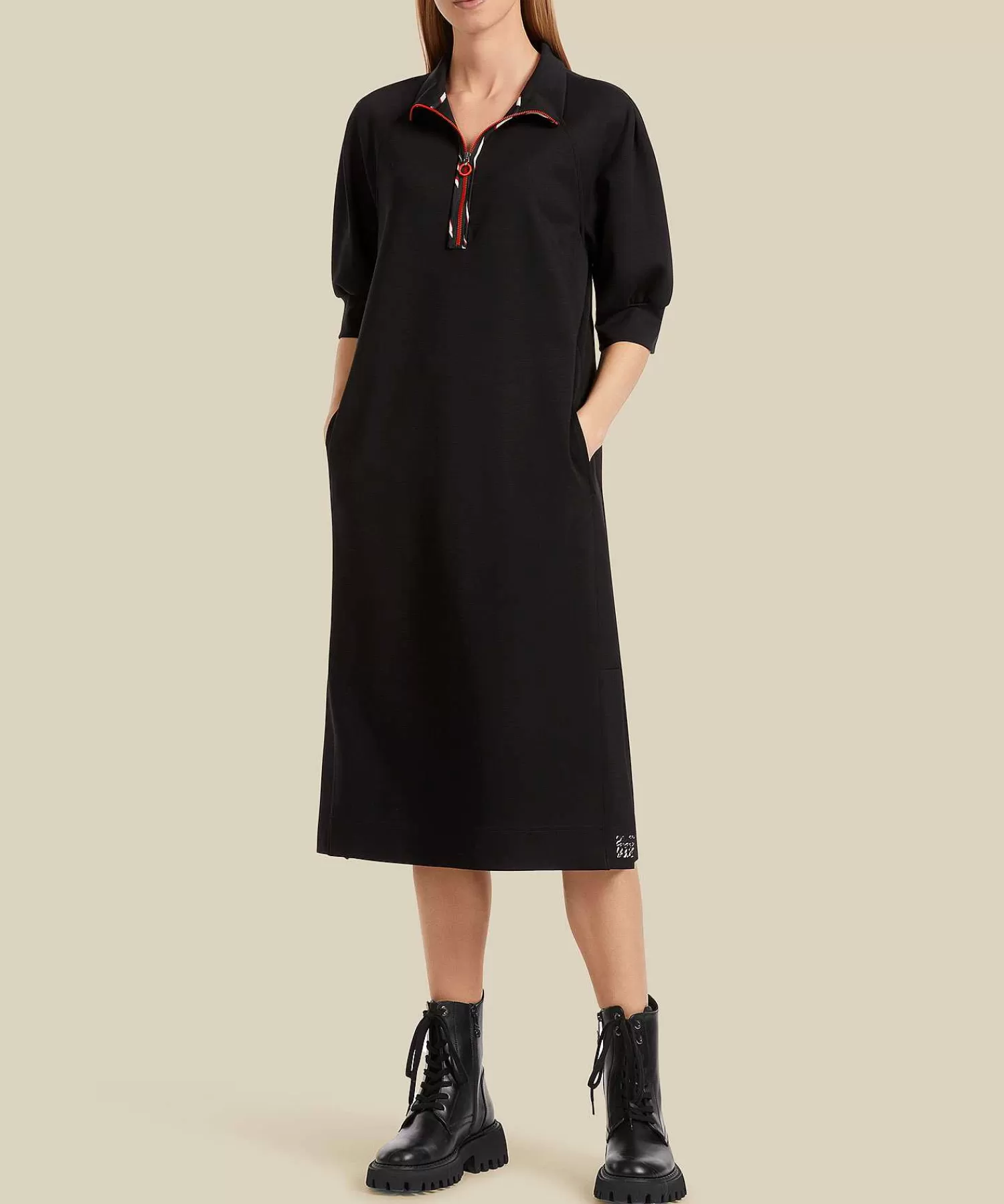 Marc Cain Sports Vestido Deportivo Marc Cain Con Cremallera En Contraste Sale