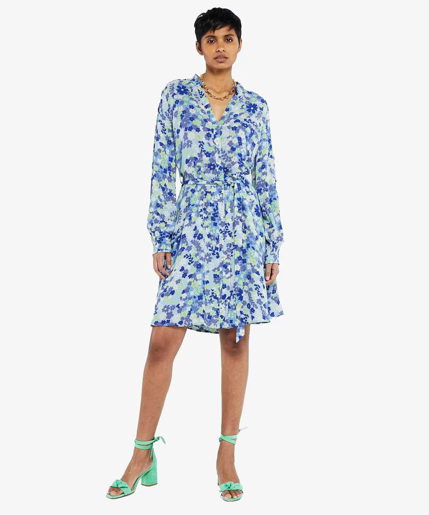 Fabienne Chapot Vestido Millefleurs Dorien New