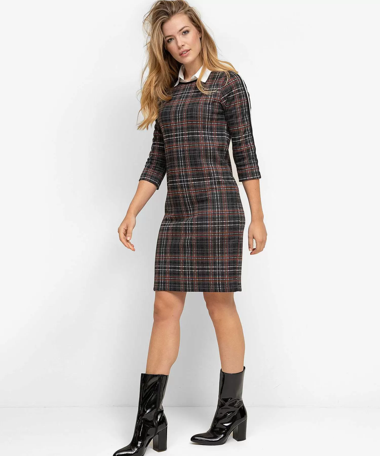 GIULIA E TU Vestido Con Cuadros Fashion