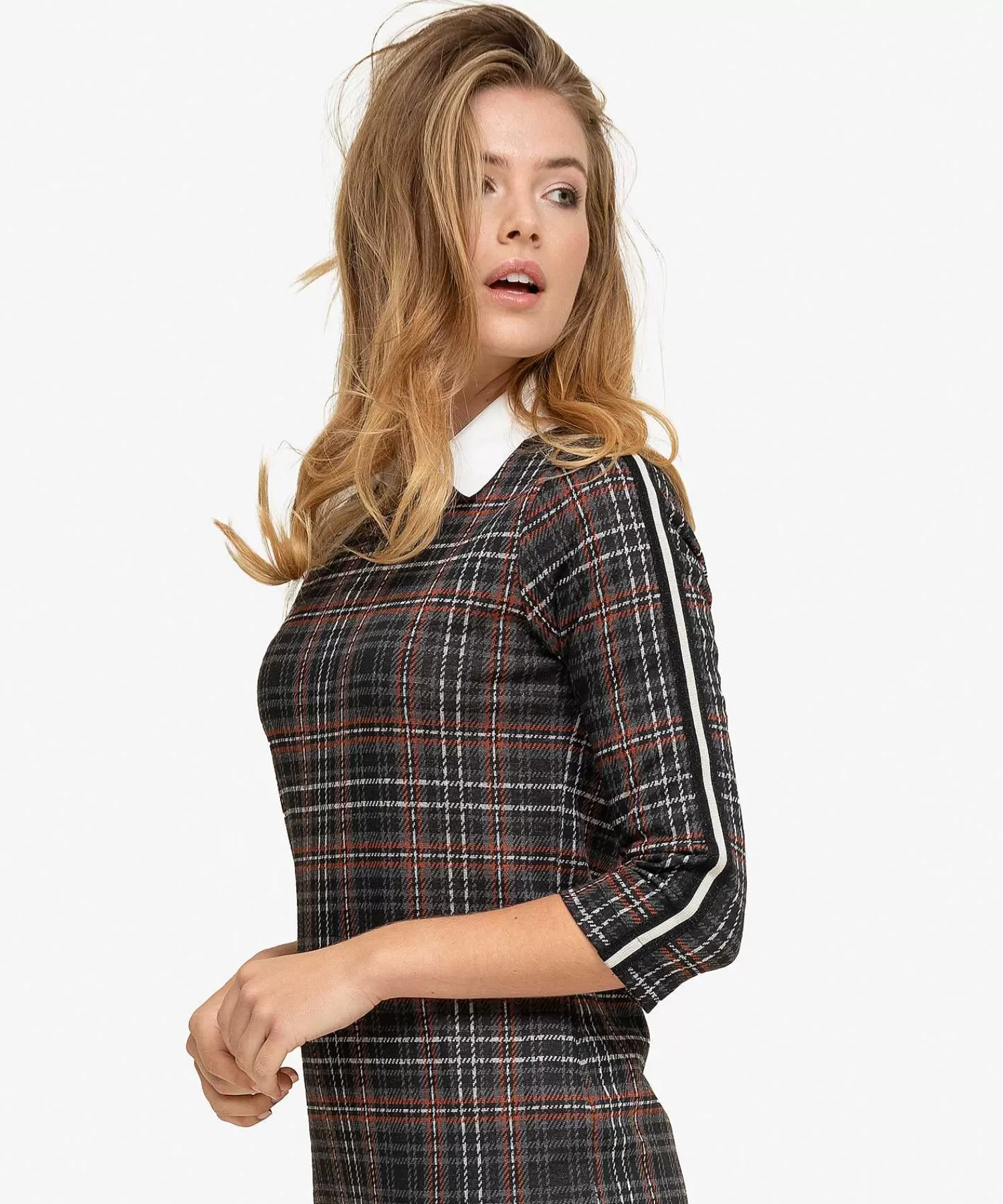 GIULIA E TU Vestido Con Cuadros Fashion