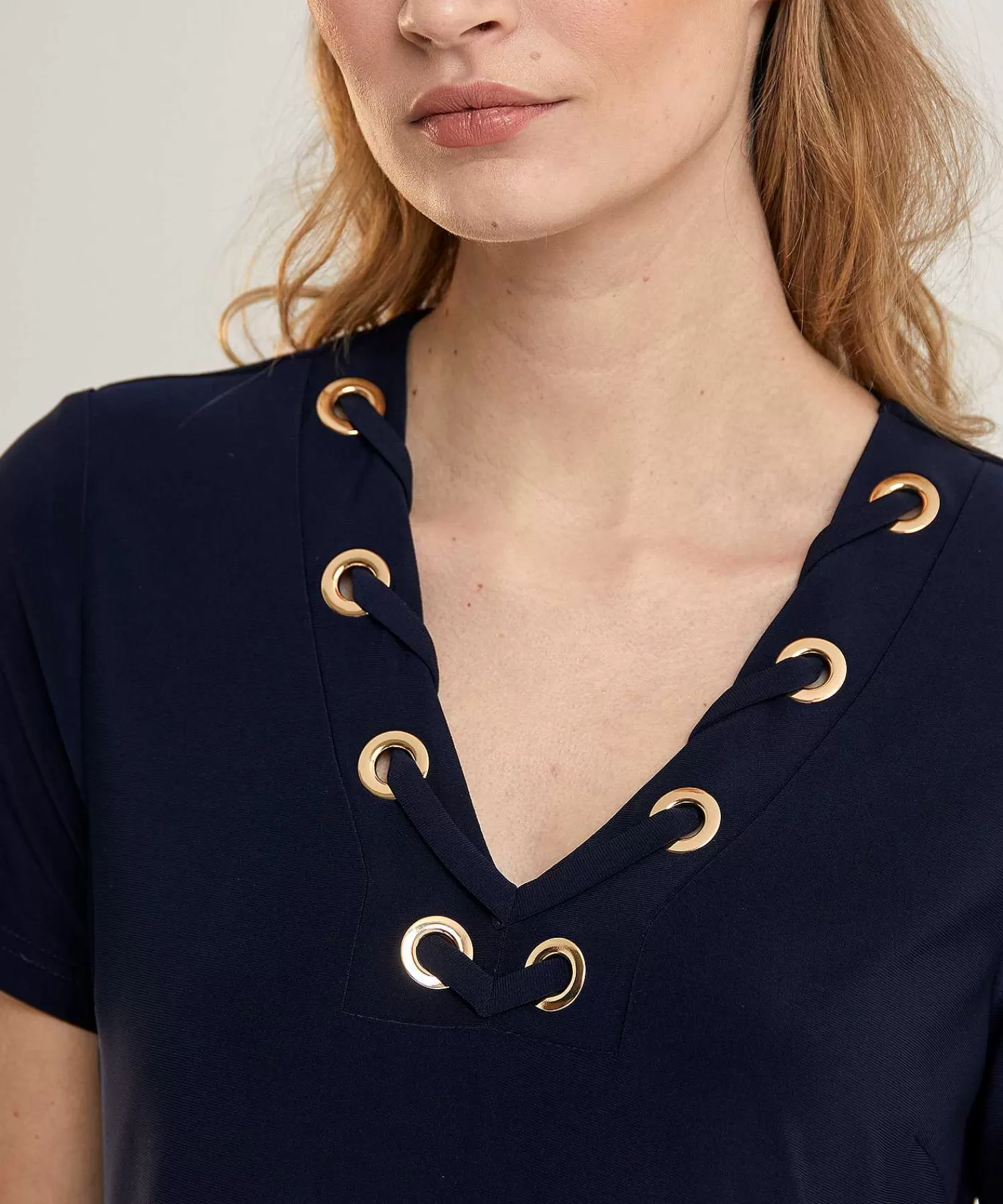 Joseph Ribkoff Vestido Con Detalle De Cordones Discount