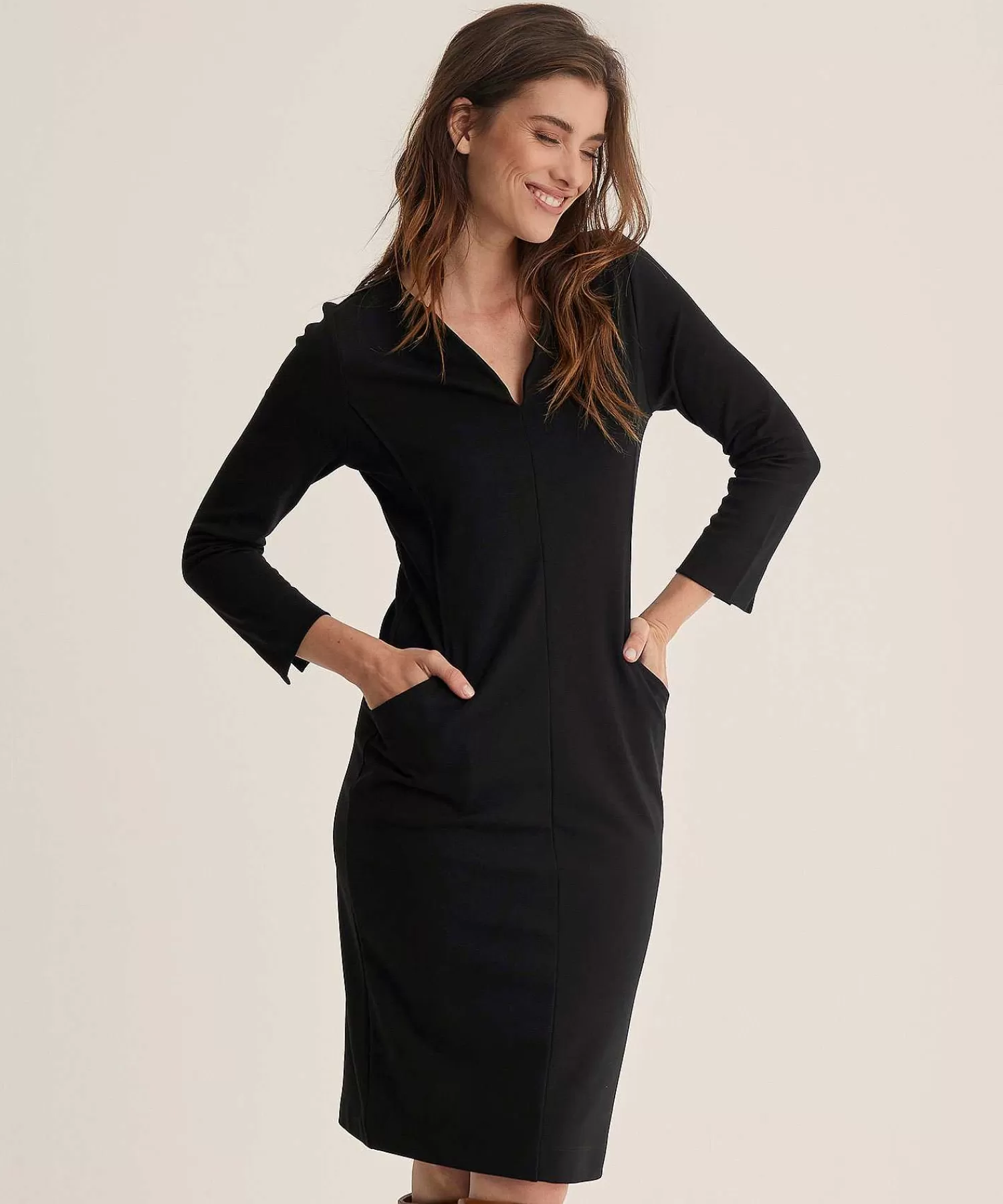KYRA Vestido Con Bolsillos Laterales Cleo New