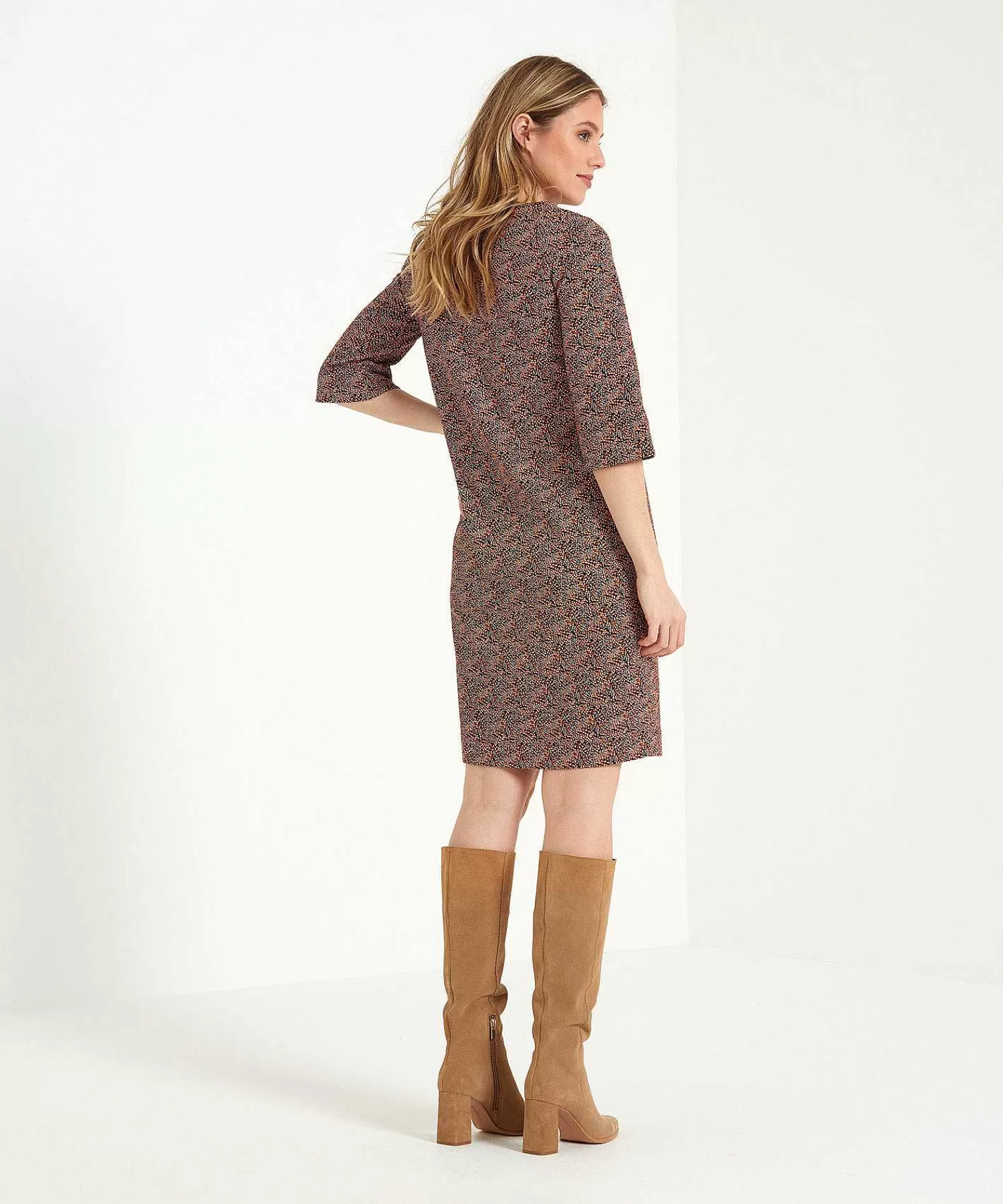 KYRA Vestido Estampado Minimalista Bette Best Sale