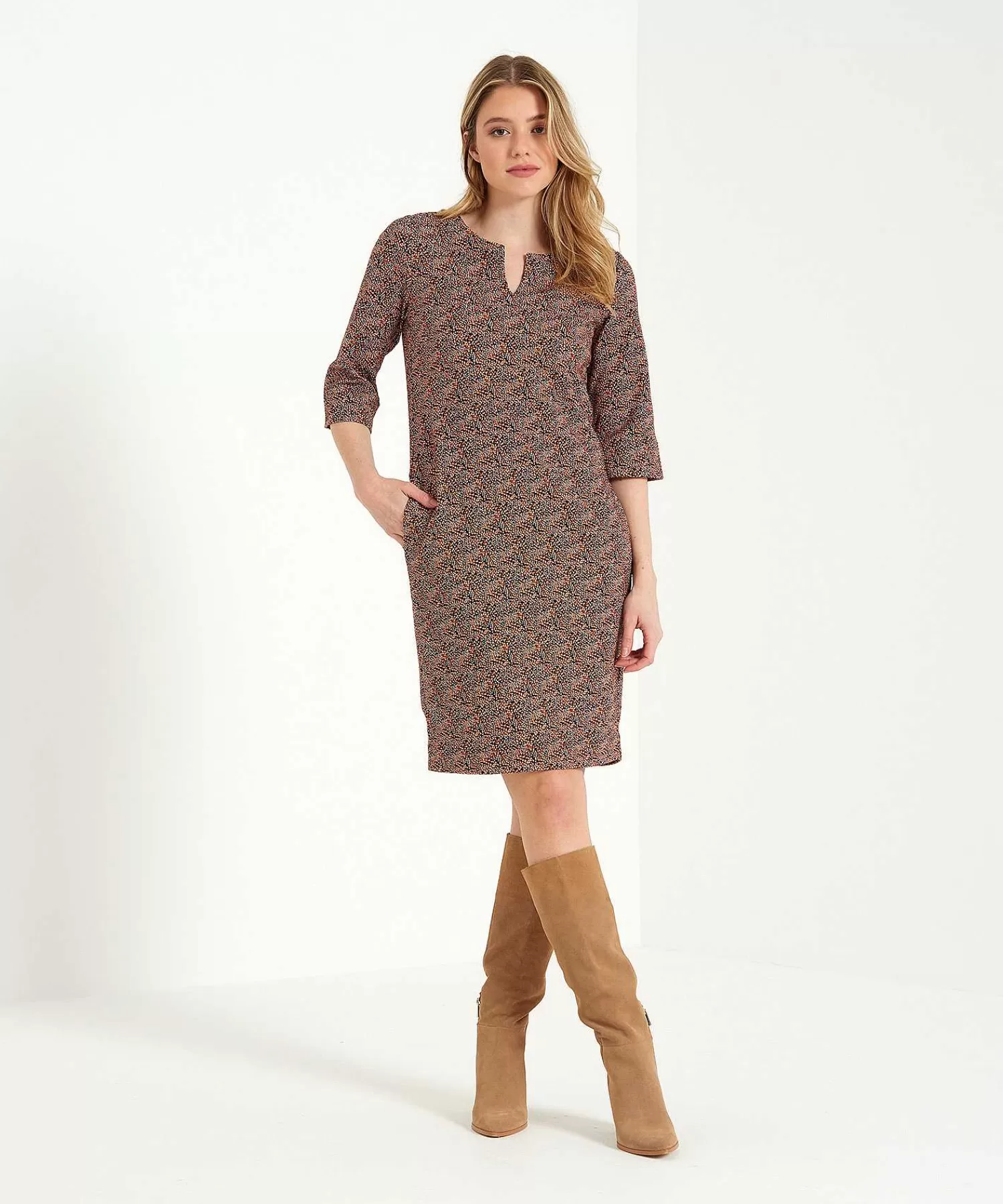 KYRA Vestido Estampado Minimalista Bette Best Sale