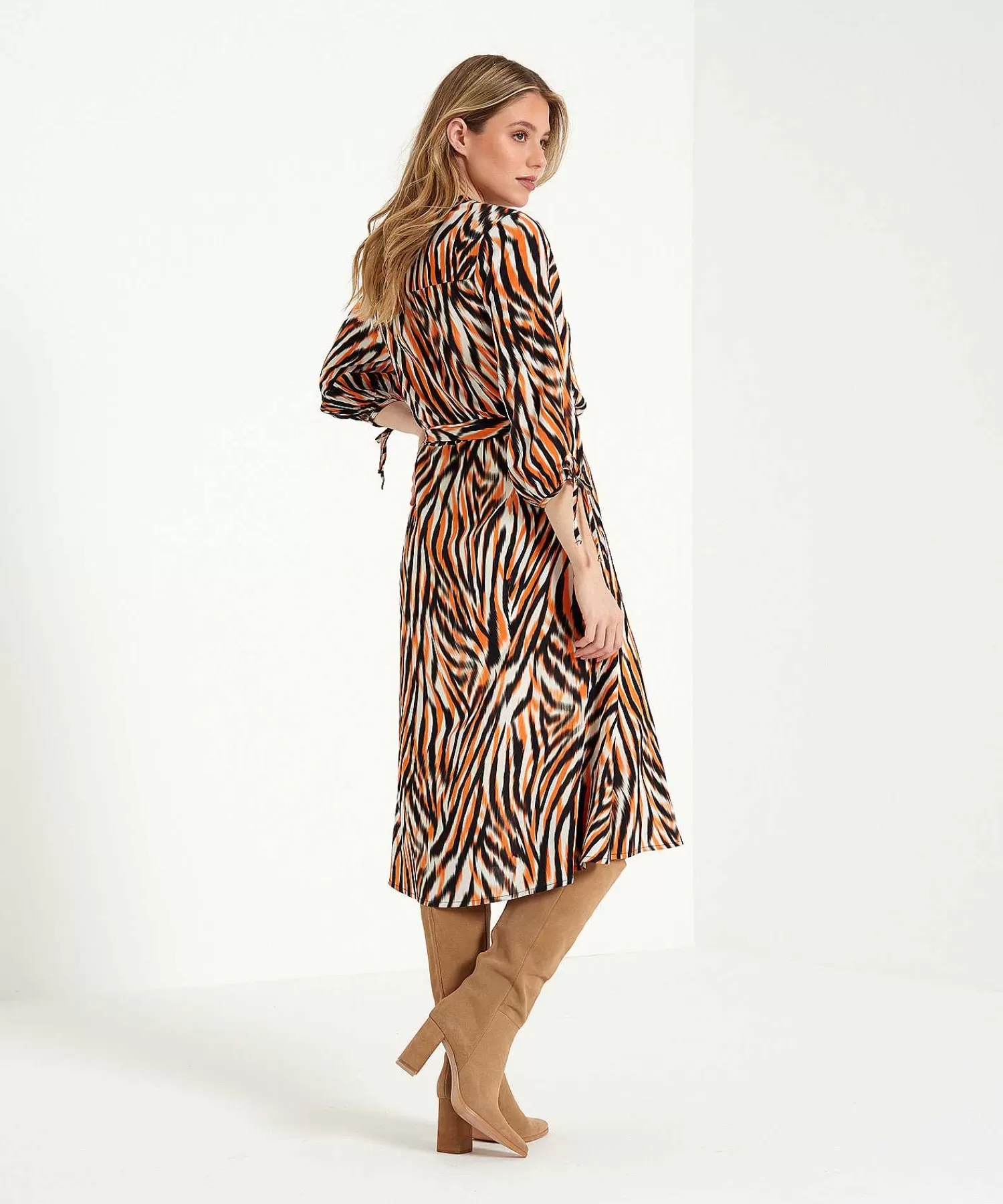 KYRA Vestido Estampado Tigre Hette Best