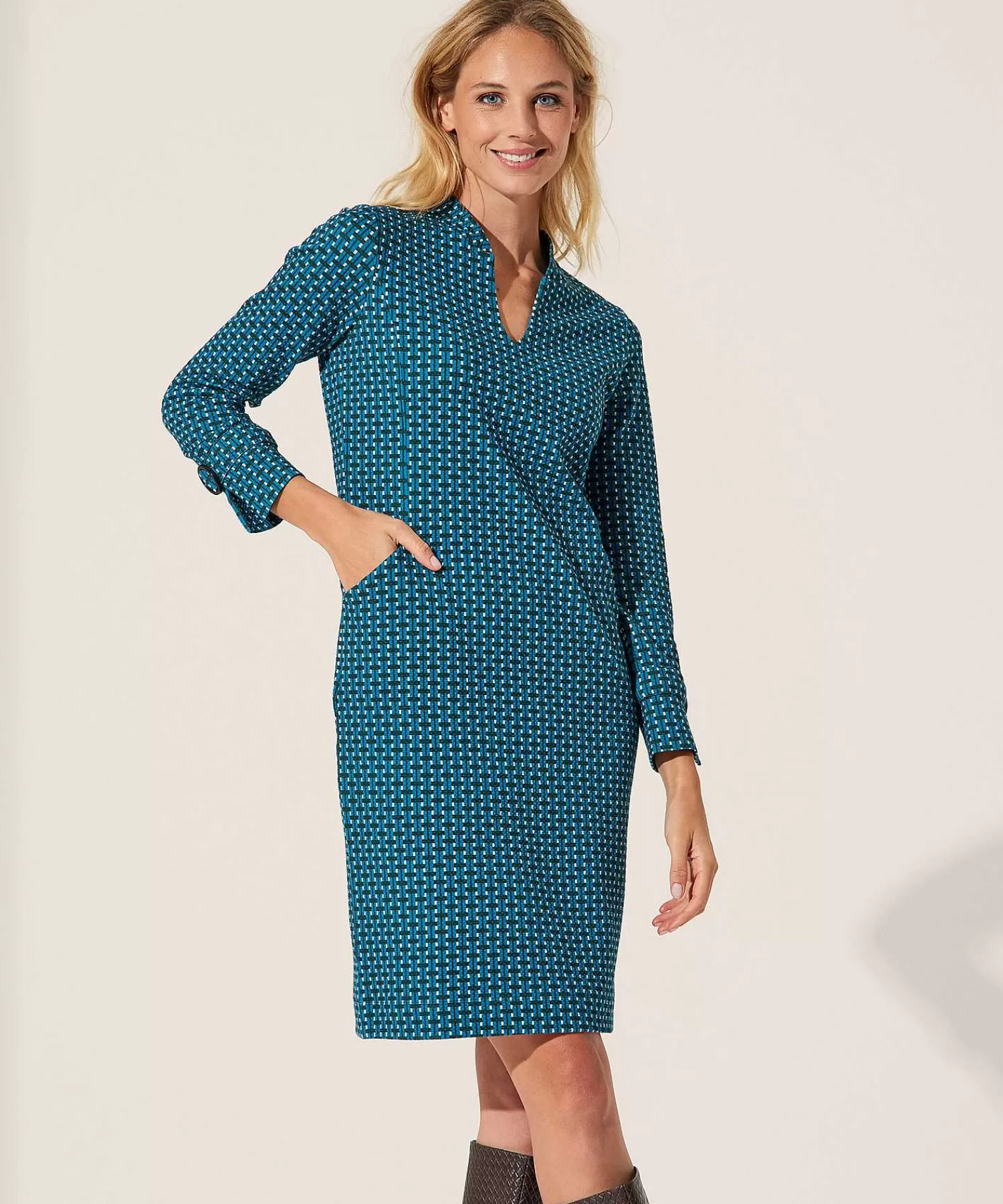 KYRA Vestido Estructura Multicolor Fauna Best Sale