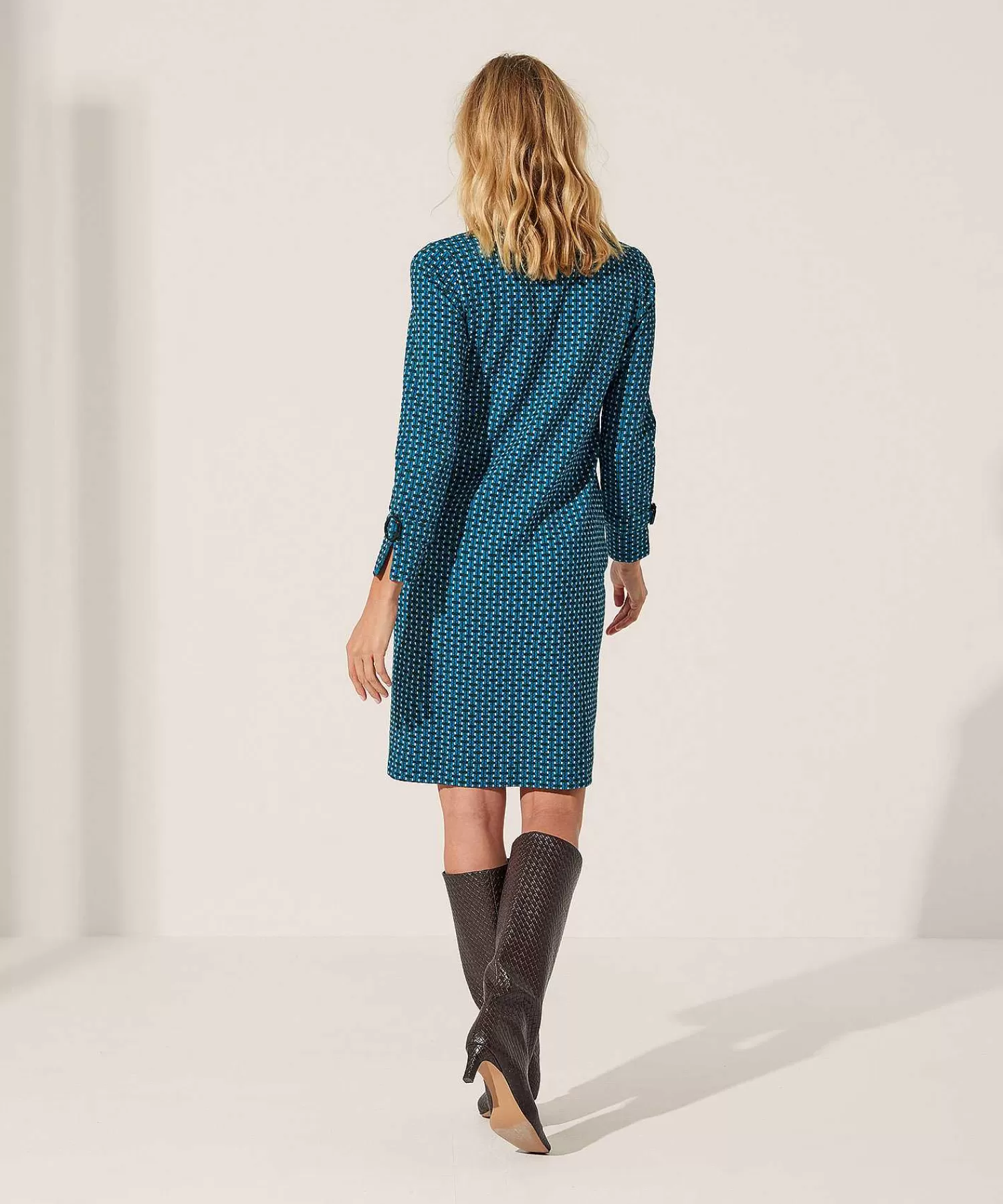 KYRA Vestido Estructura Multicolor Fauna Best Sale