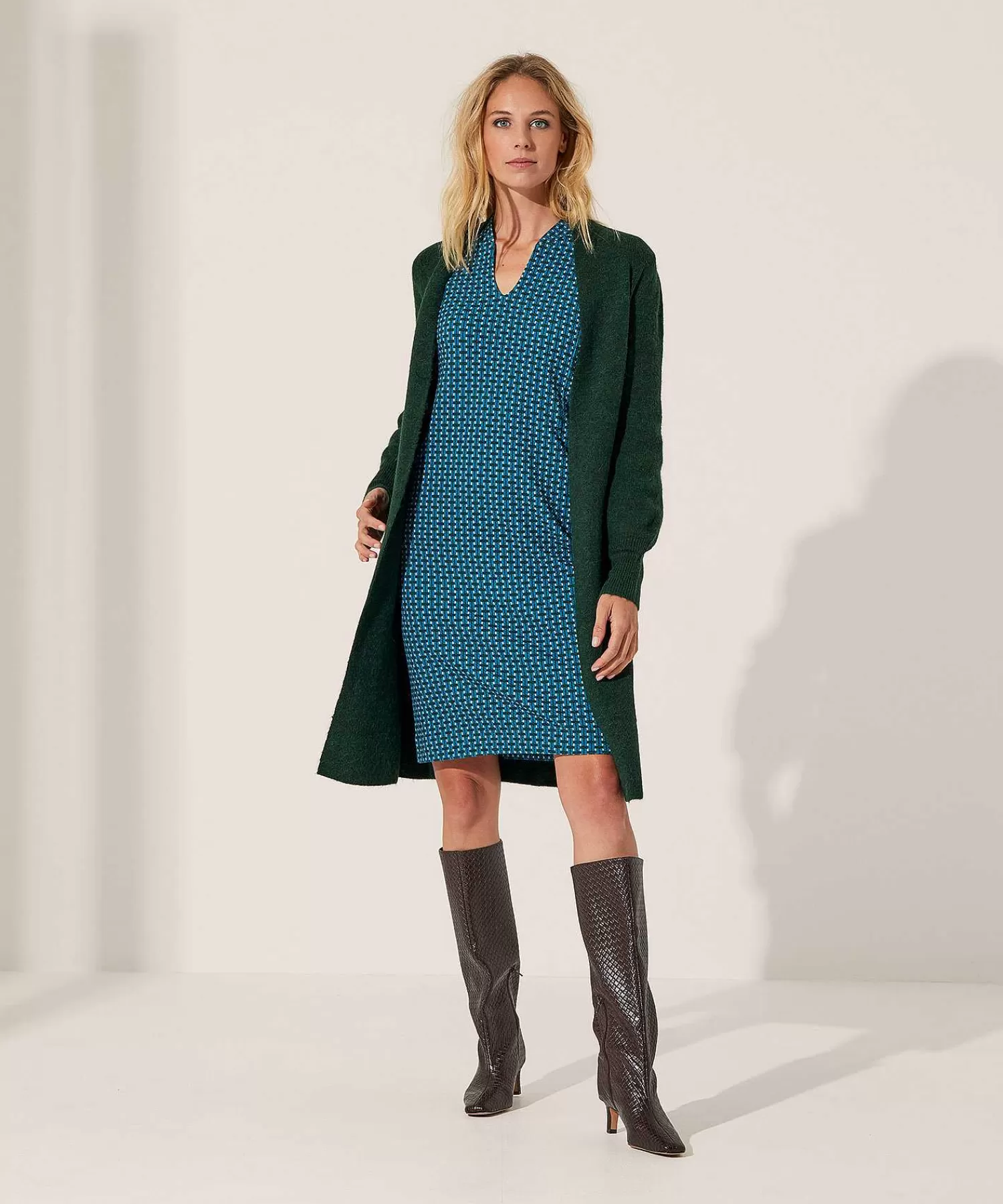 KYRA Vestido Estructura Multicolor Fauna Best Sale
