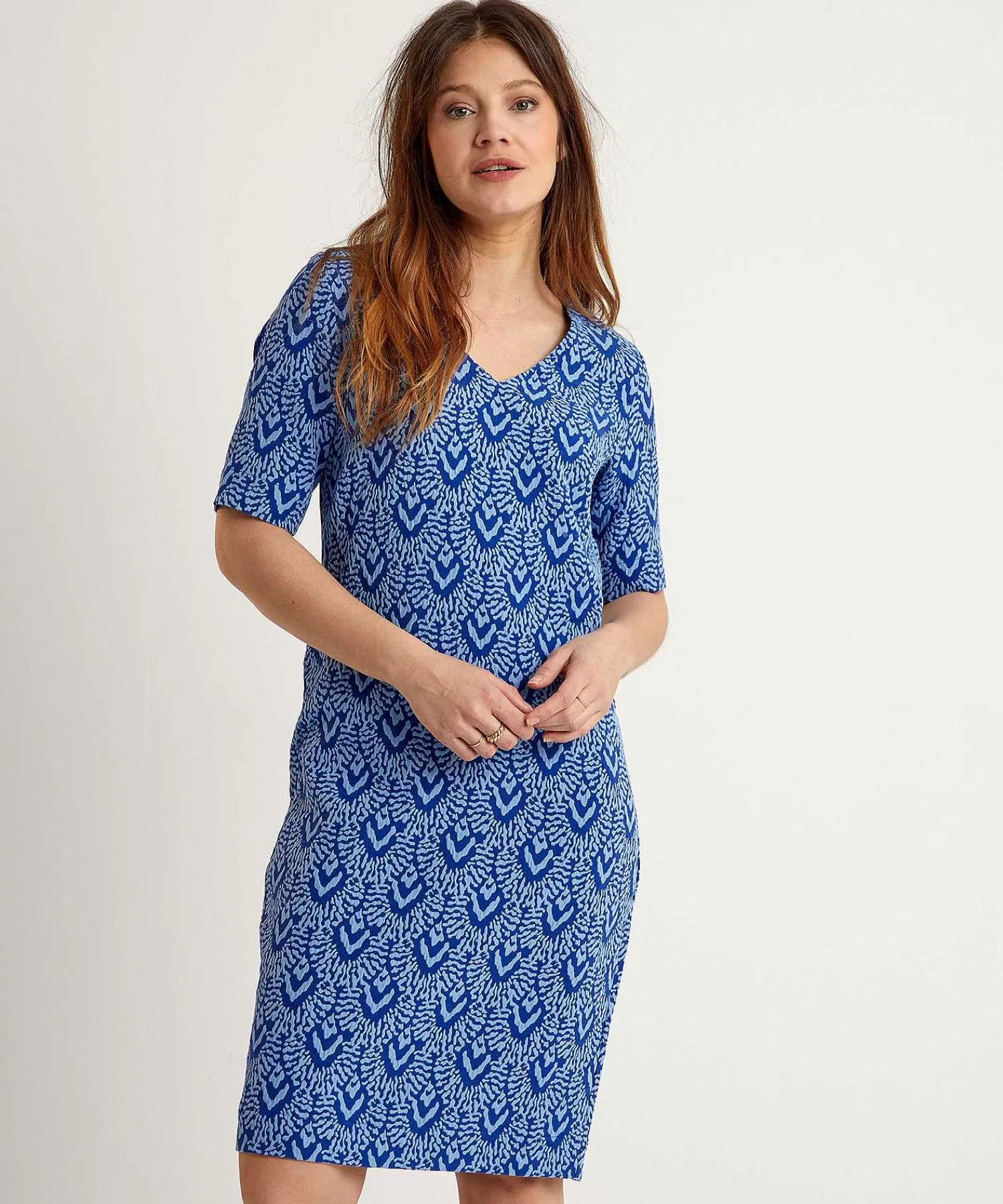 KYRA Vestido Jacquard Carmen Flash Sale
